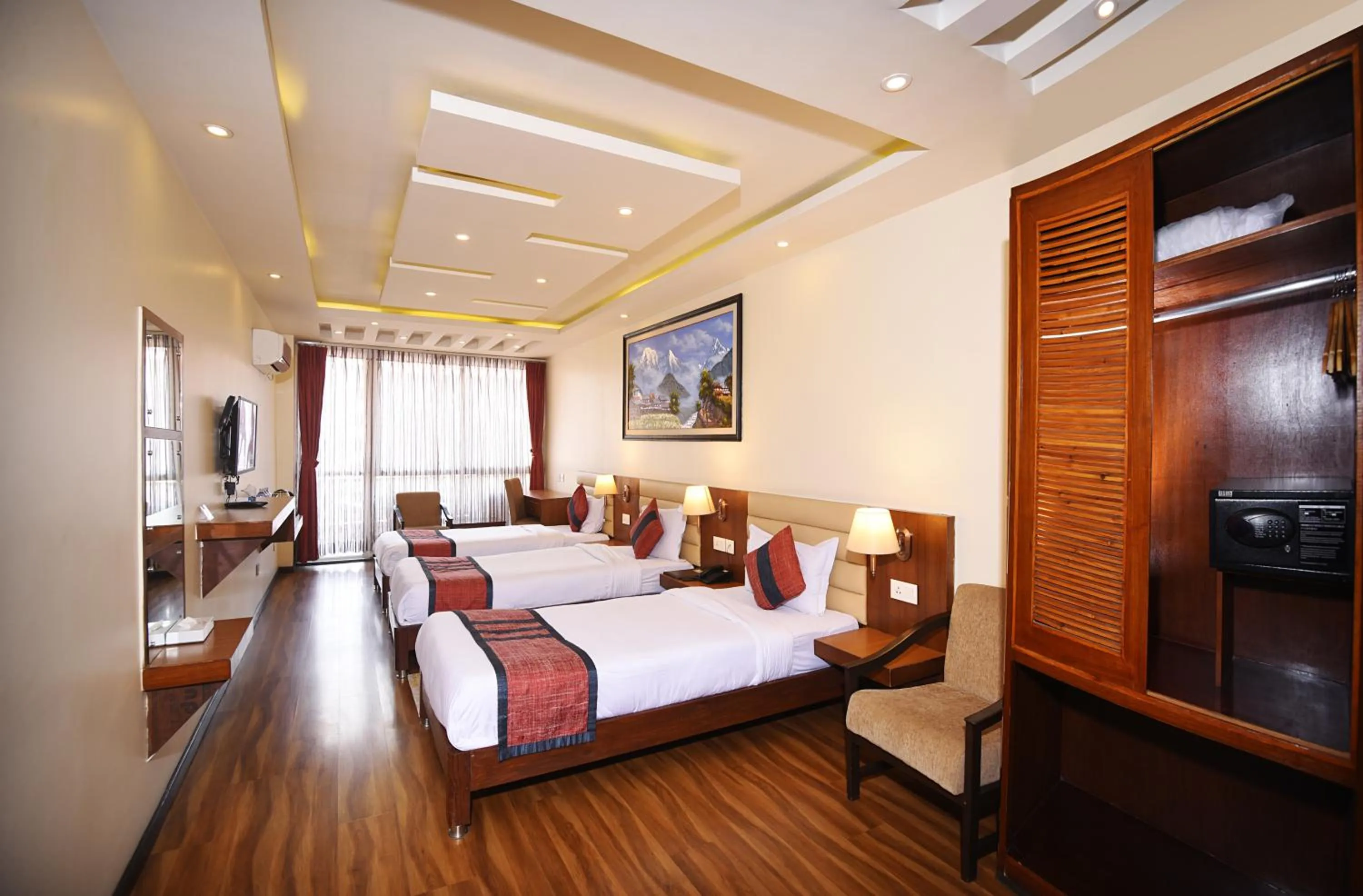 Bedroom, Bed in Hotel Jampa