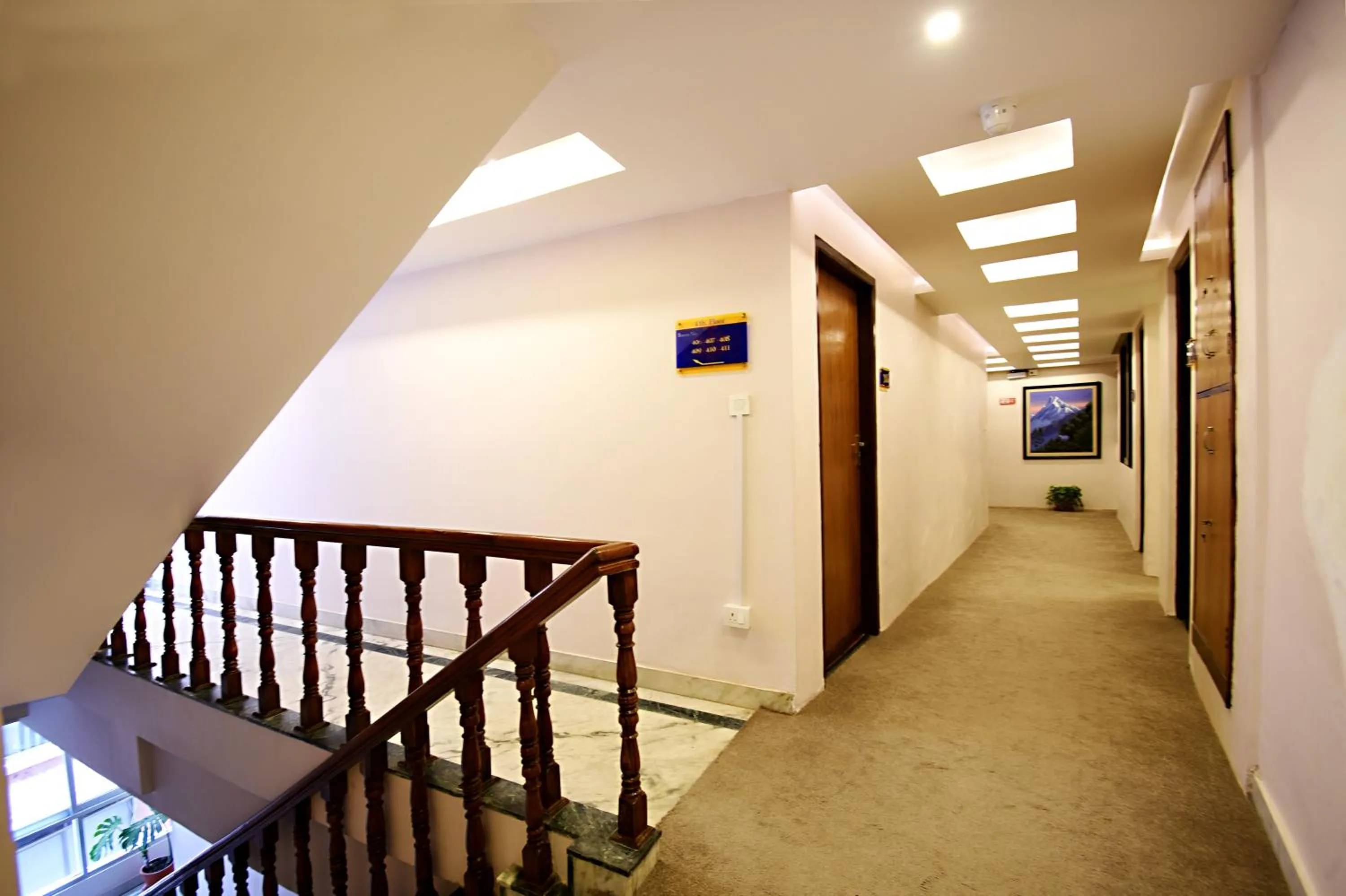 Floor plan in Hotel Jampa