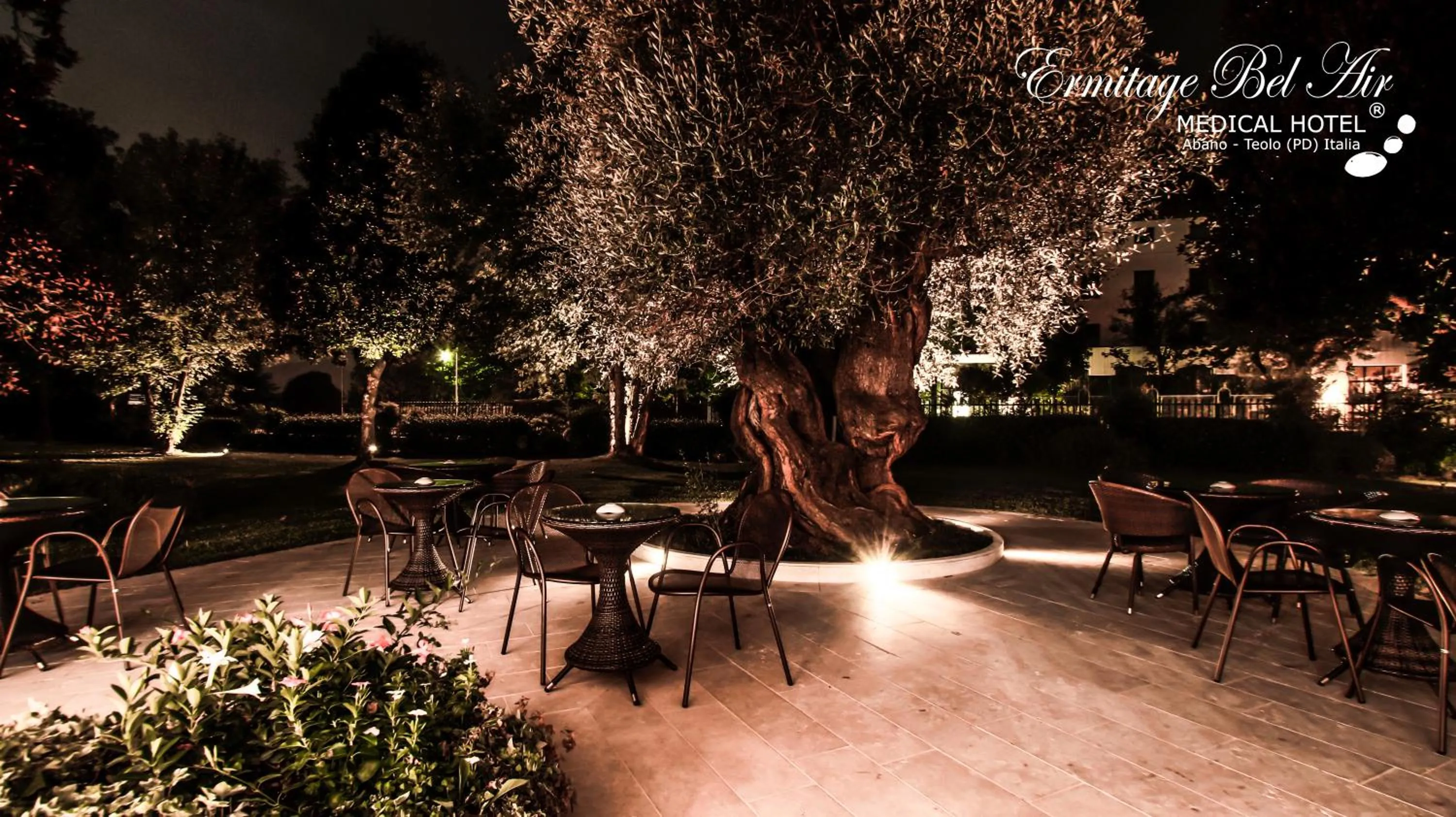 Patio in Ermitage Bel Air Medical Hotel