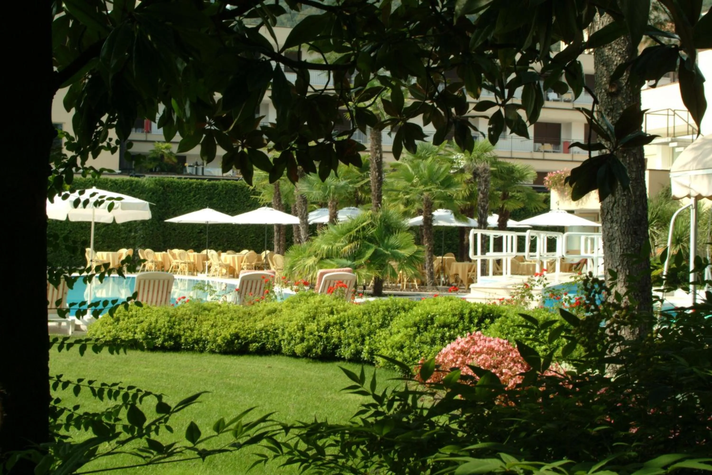 Garden in Ermitage Bel Air Medical Hotel