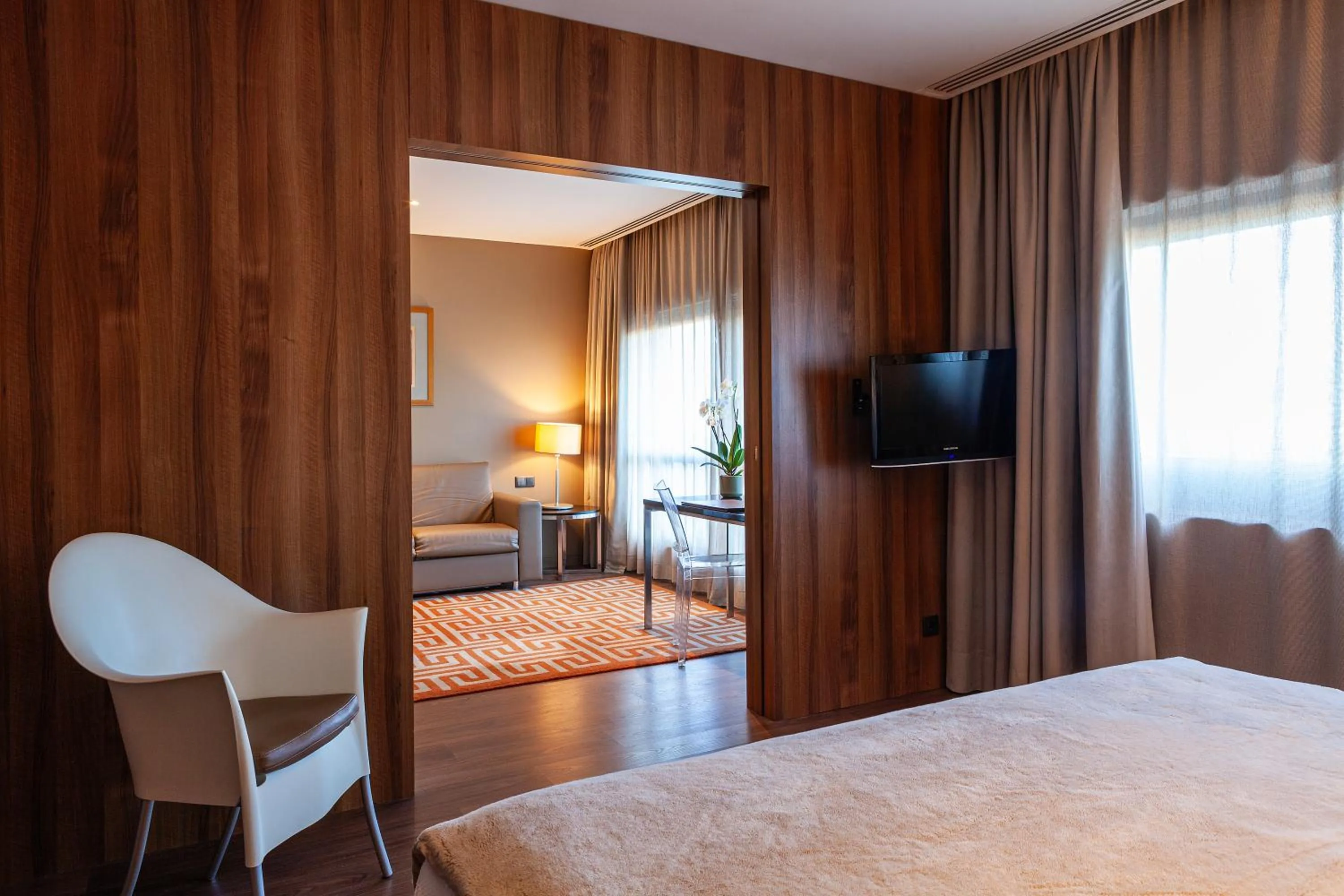 Bed in Hotel de Guimaraes Business & SPA