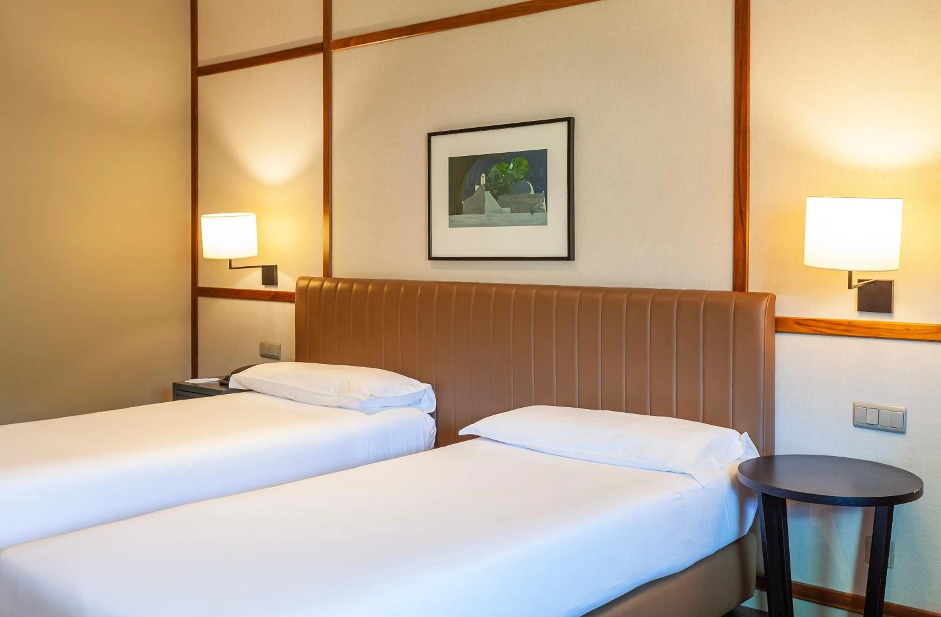 Bed in Hotel de Guimaraes Business & SPA