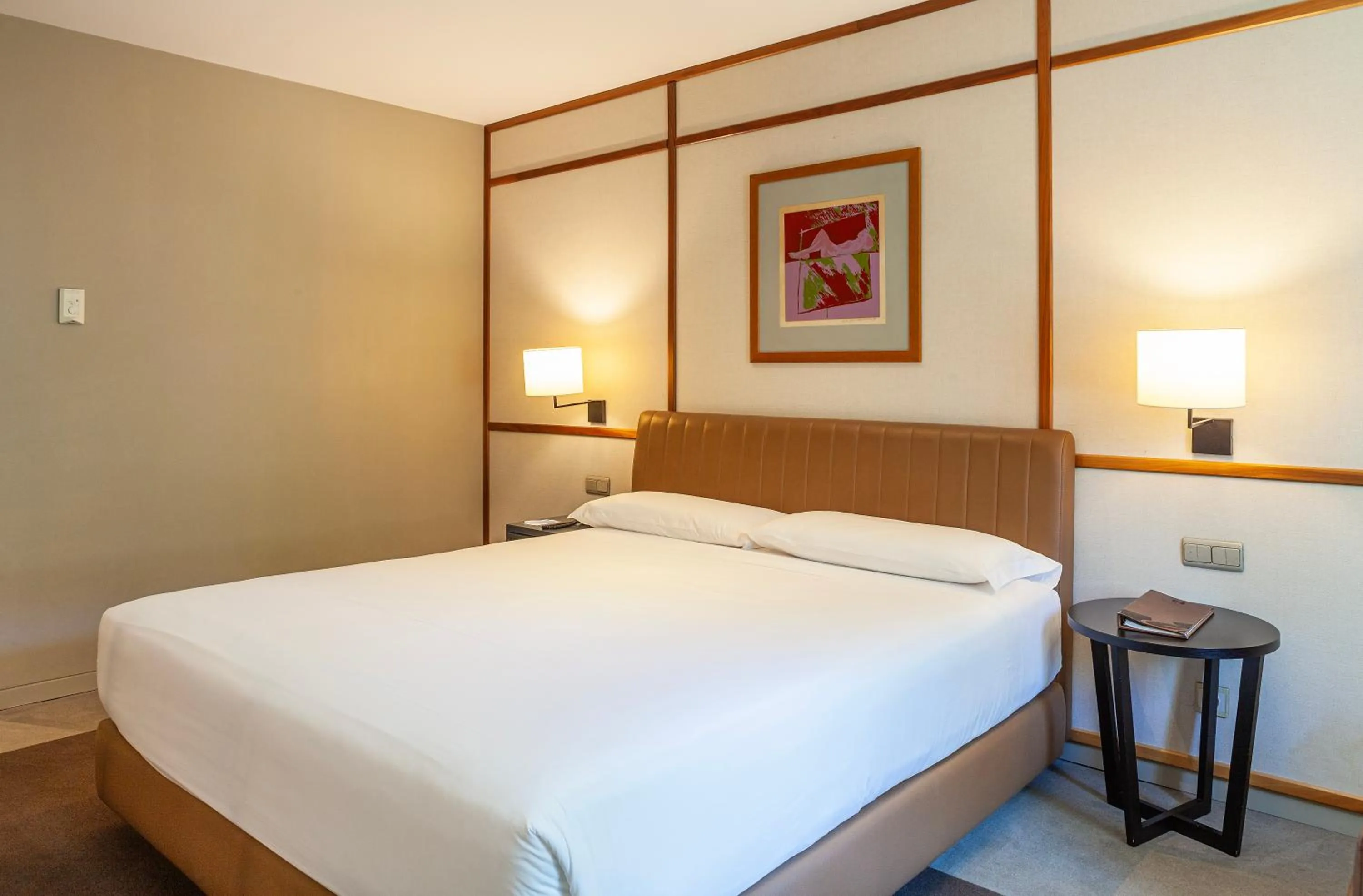 Bed in Hotel de Guimaraes Business & SPA