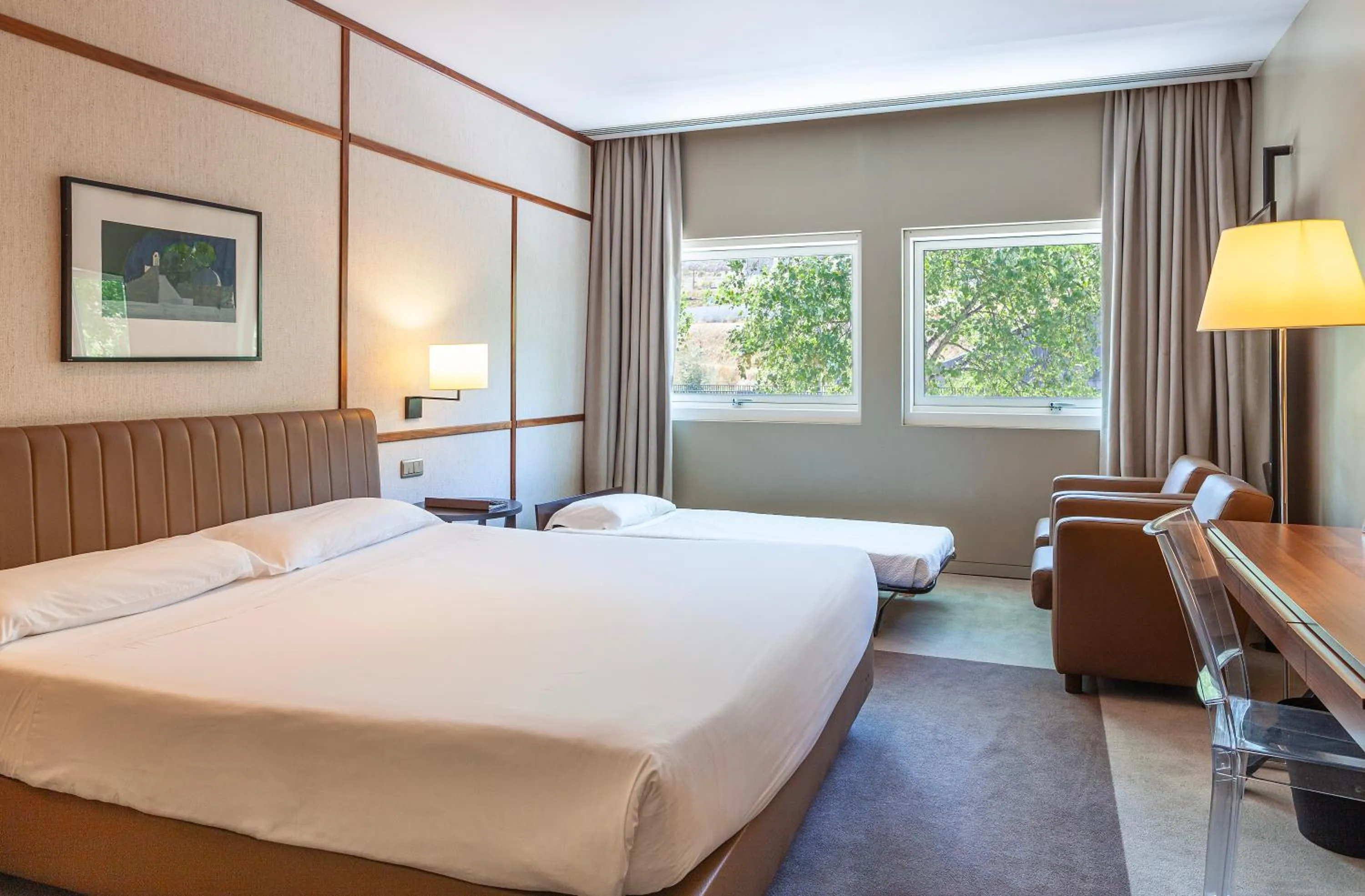 Bed in Hotel de Guimaraes Business & SPA