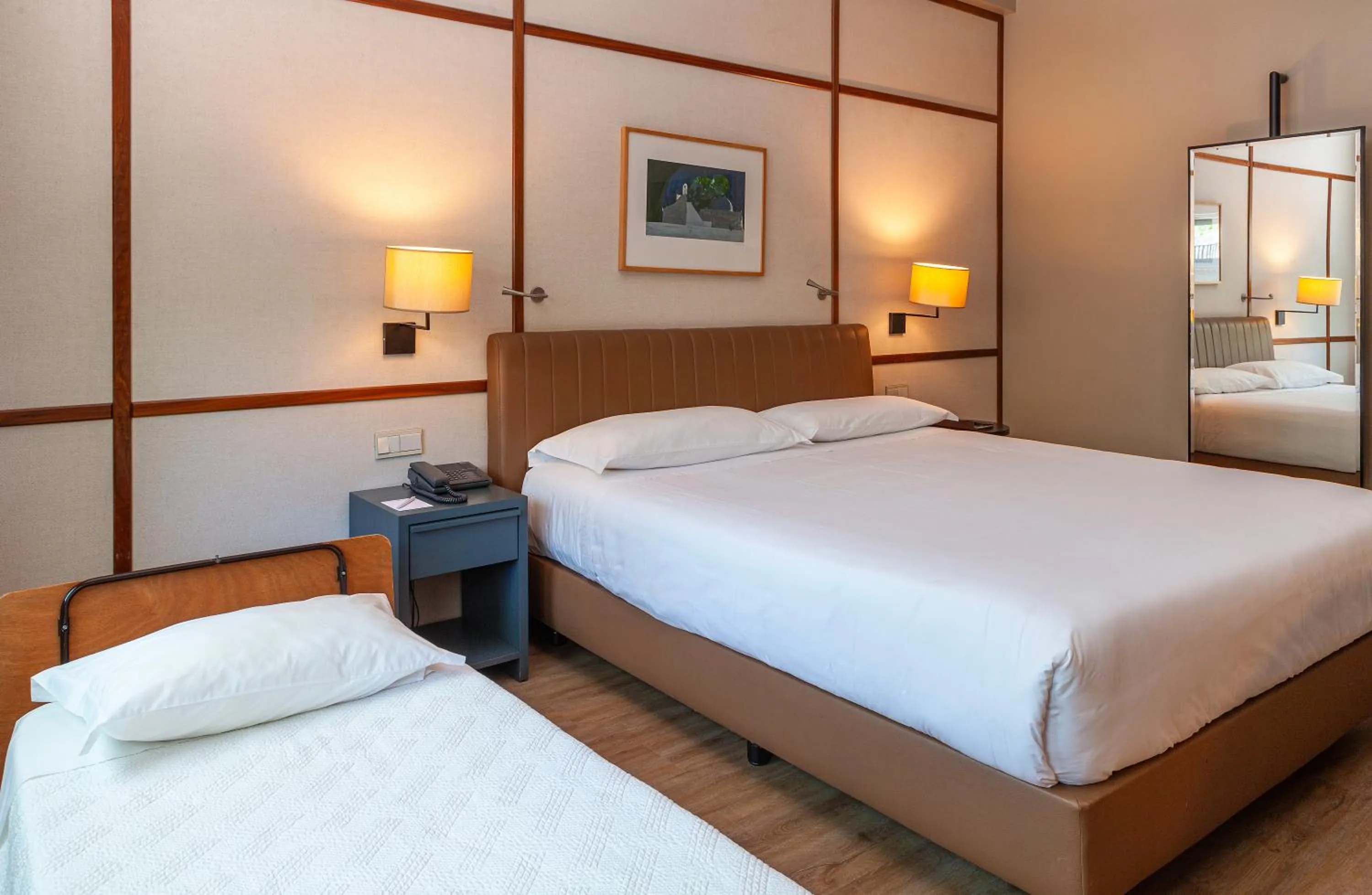 Bed in Hotel de Guimaraes Business & SPA