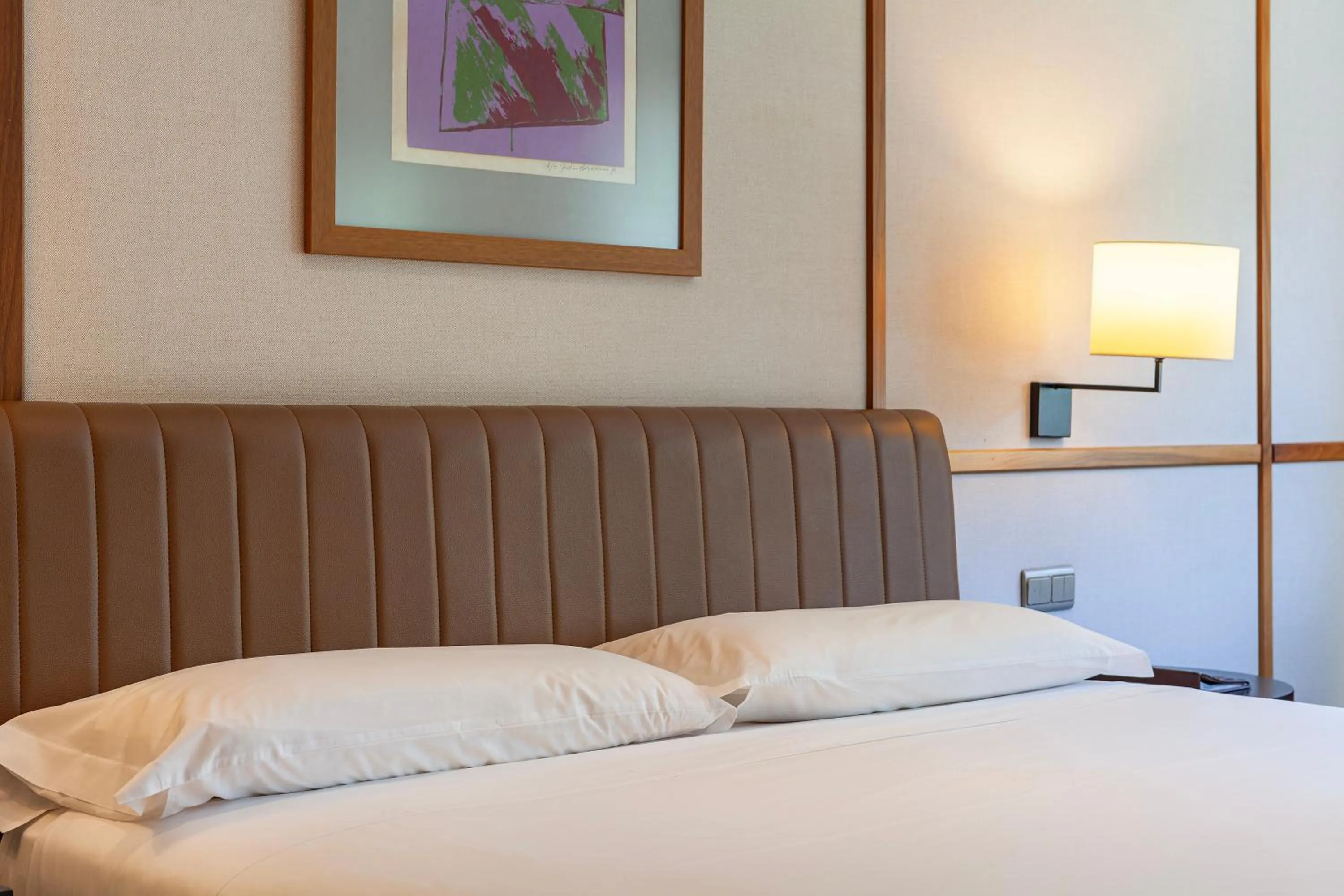 Bed in Hotel de Guimaraes Business & SPA