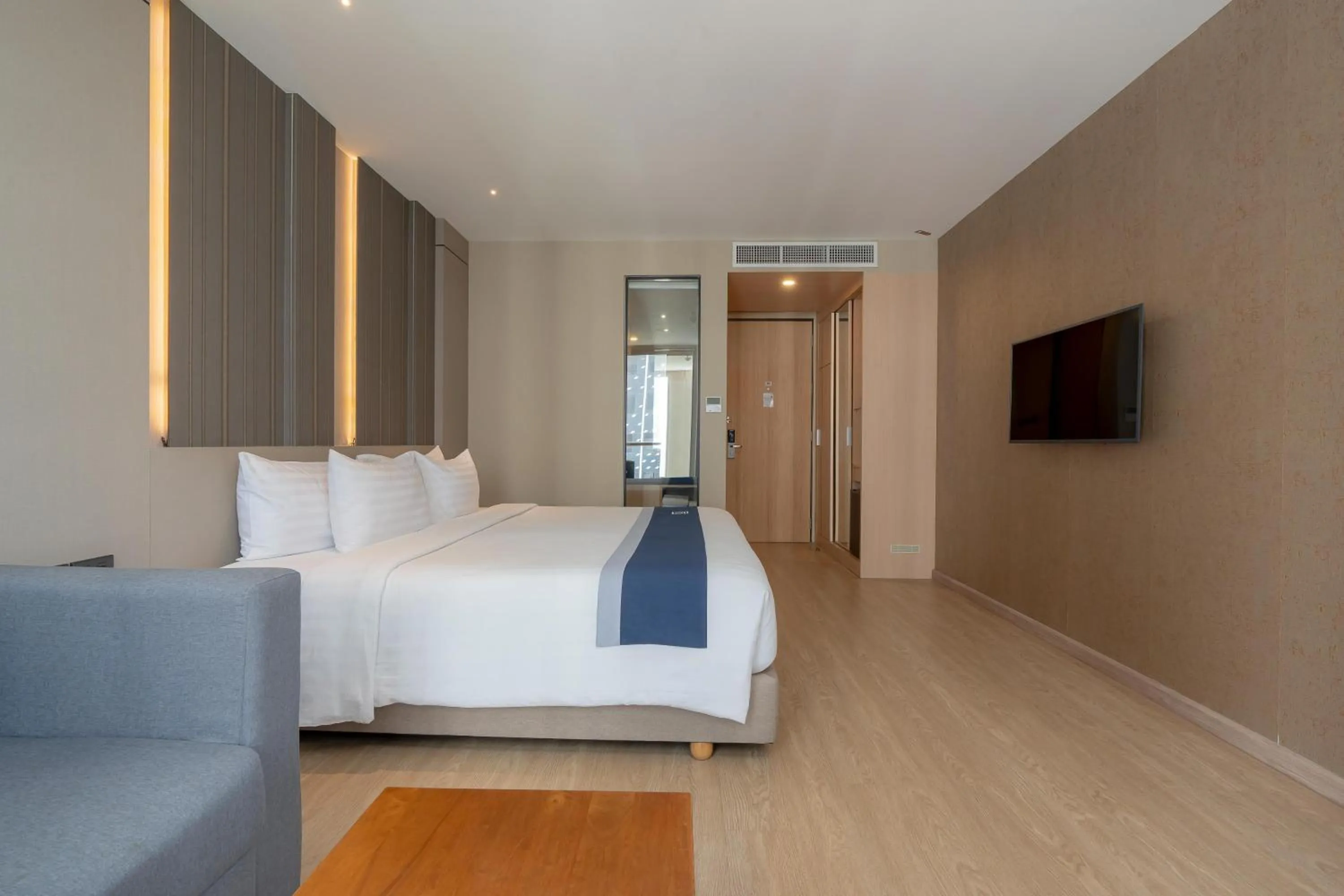 Bed in Zayn Hotel Bangkok - Airport Link Access