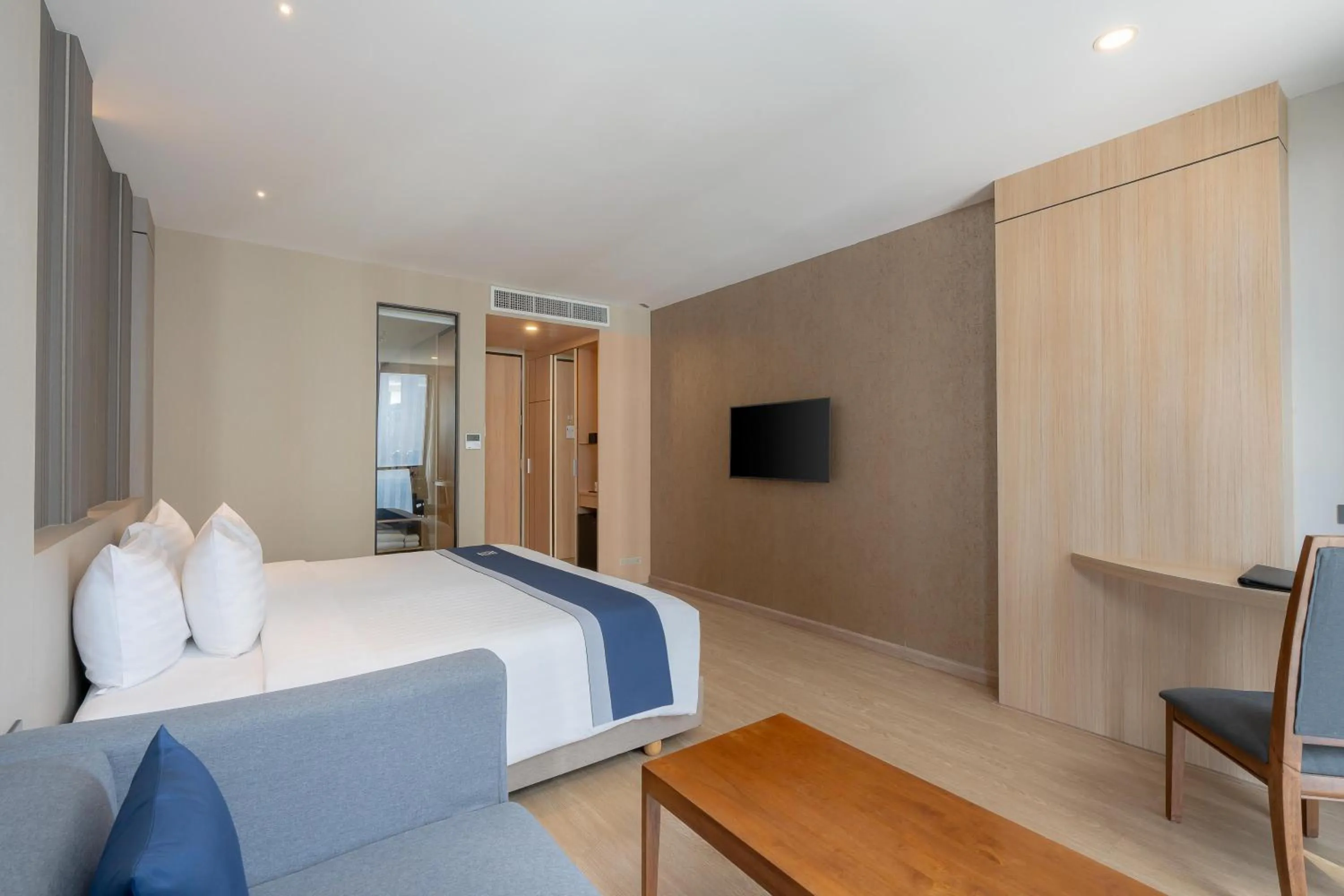 Bed in Zayn Hotel Bangkok - Airport Link Access