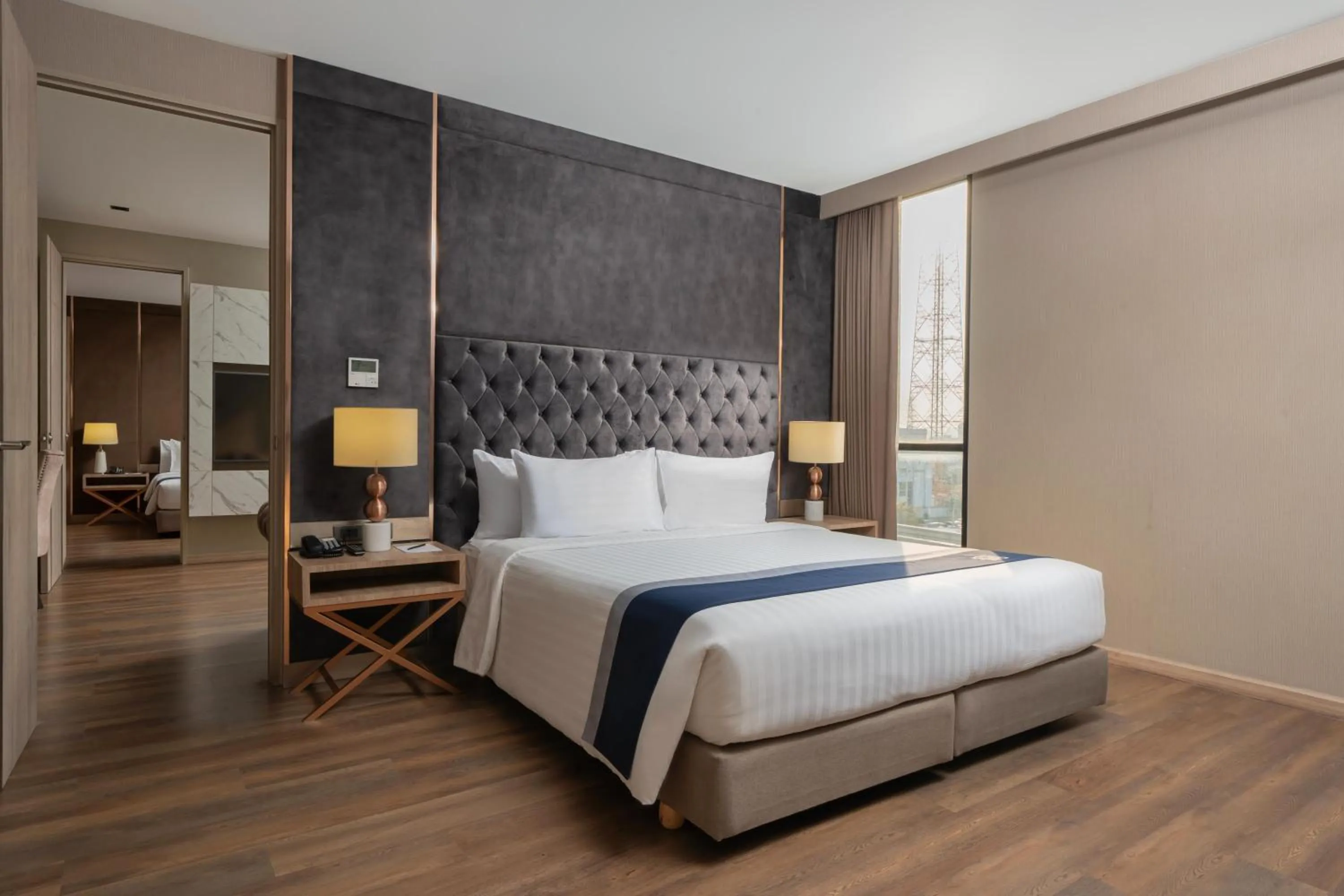 Bed in Zayn Hotel Bangkok - Airport Link Access