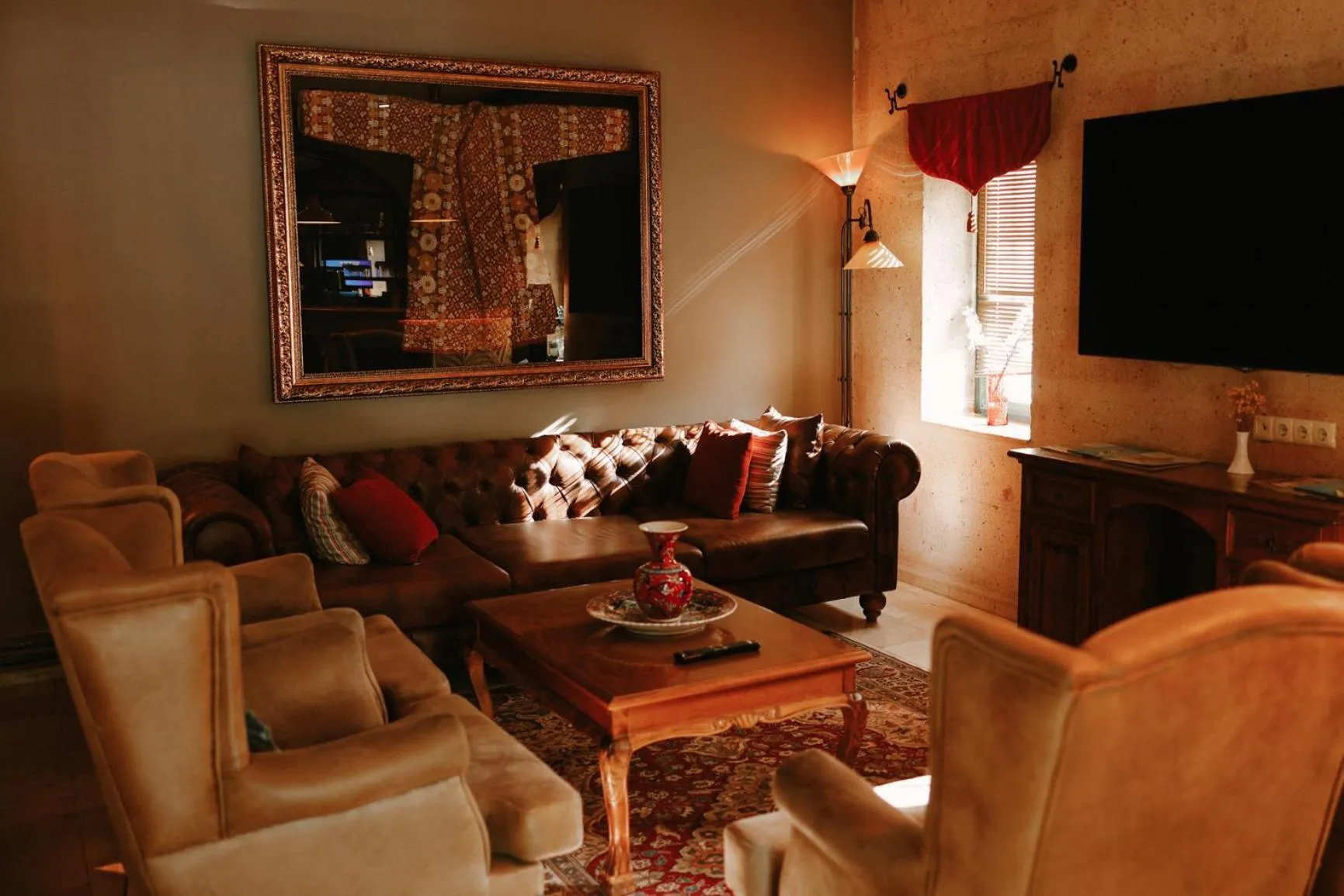 Seating area in Heybe Hotel & Spa