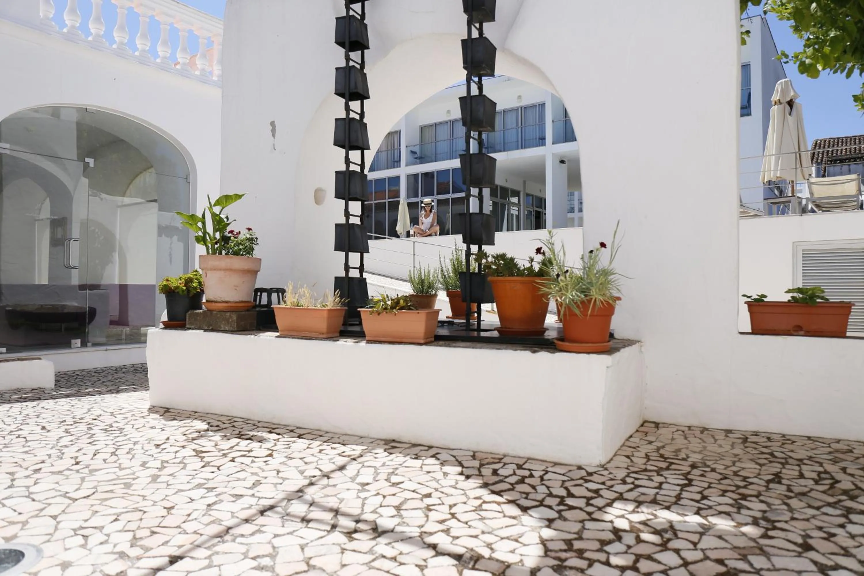 Patio in Hotel Solar Dos Mascarenhas
