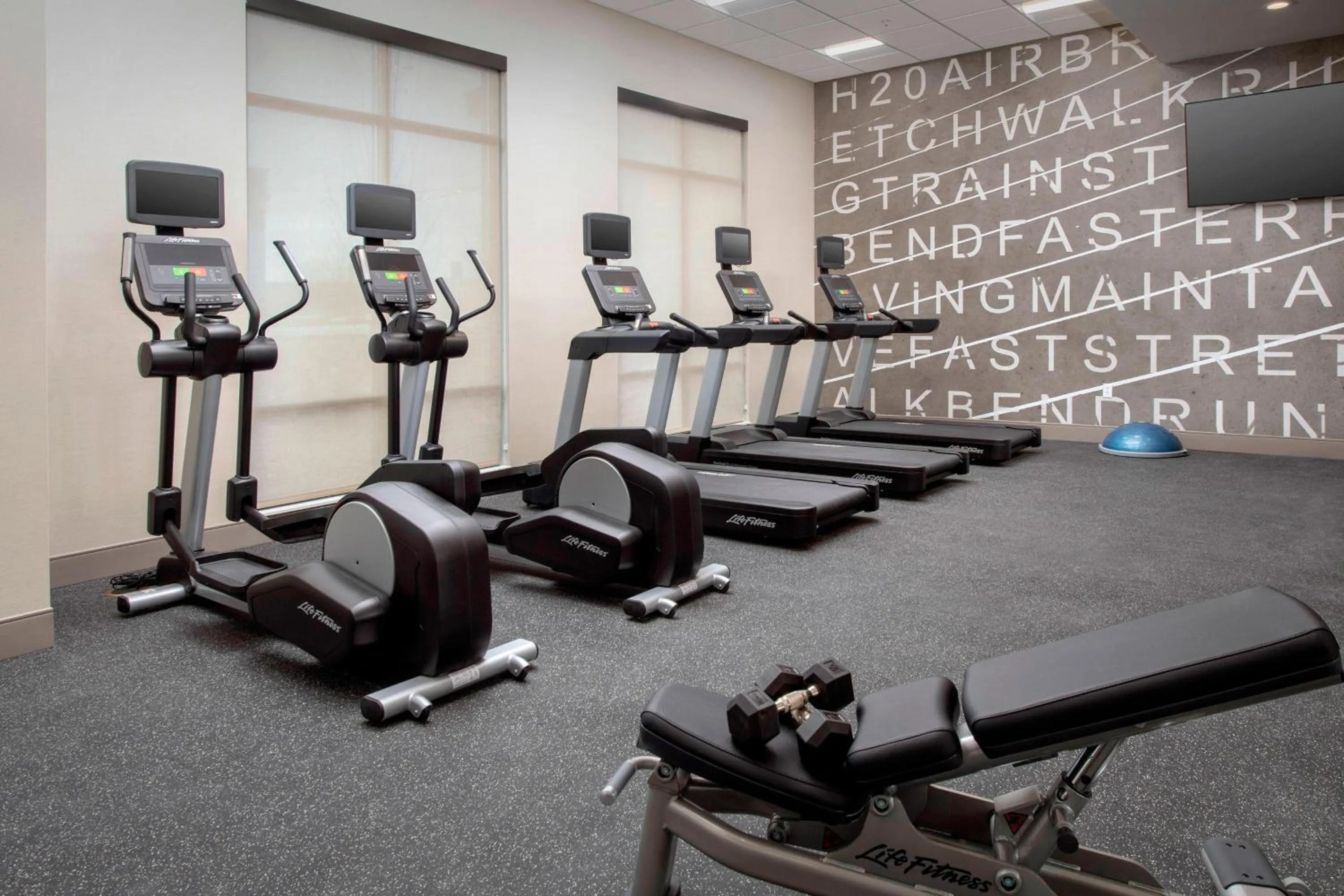 Fitness centre/facilities in Residence Inn By Marriott Bend