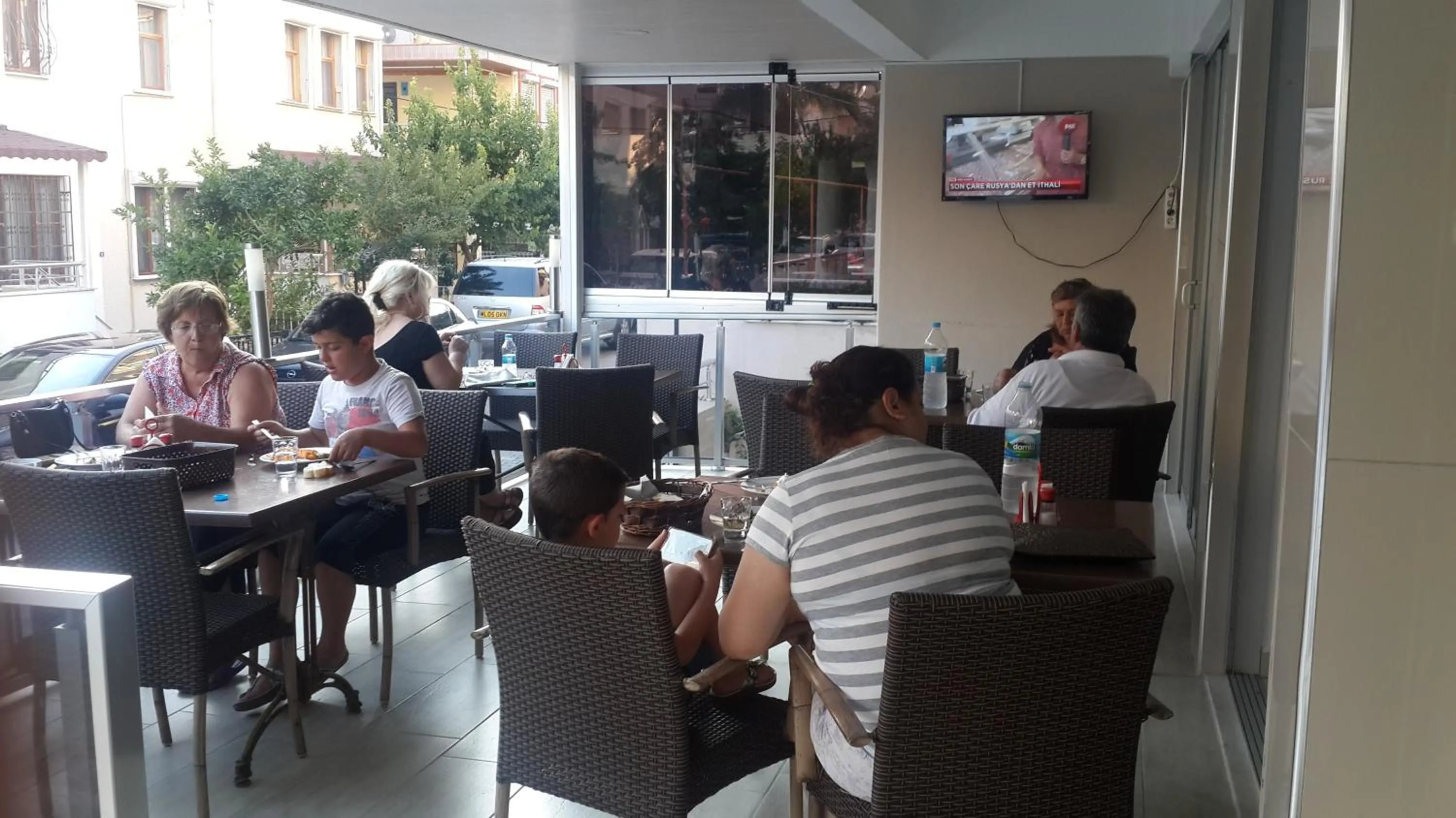 Balcony/Terrace in Altunakar 1 Hotel