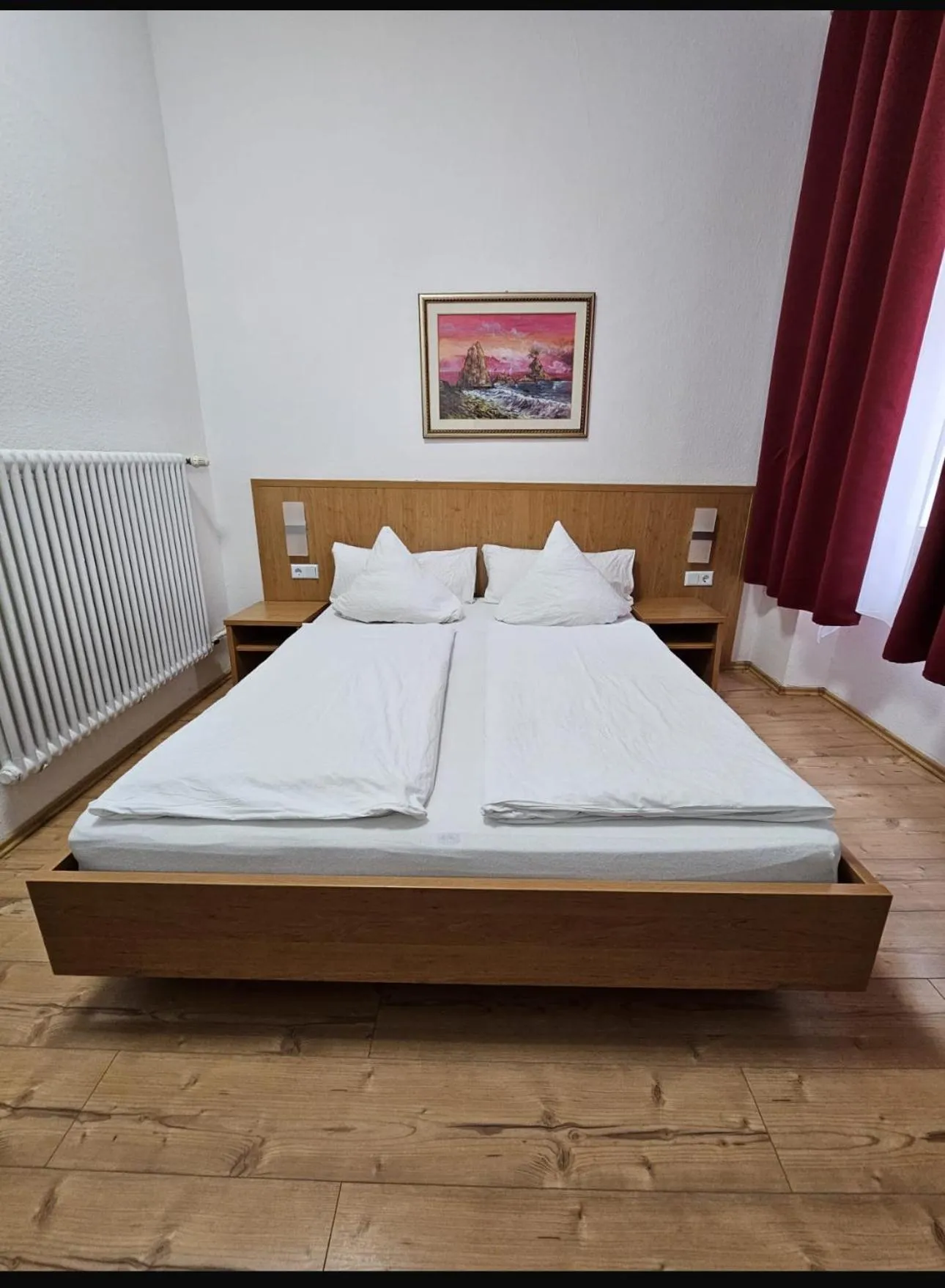 Bed in Hotel Restaurant Schwert