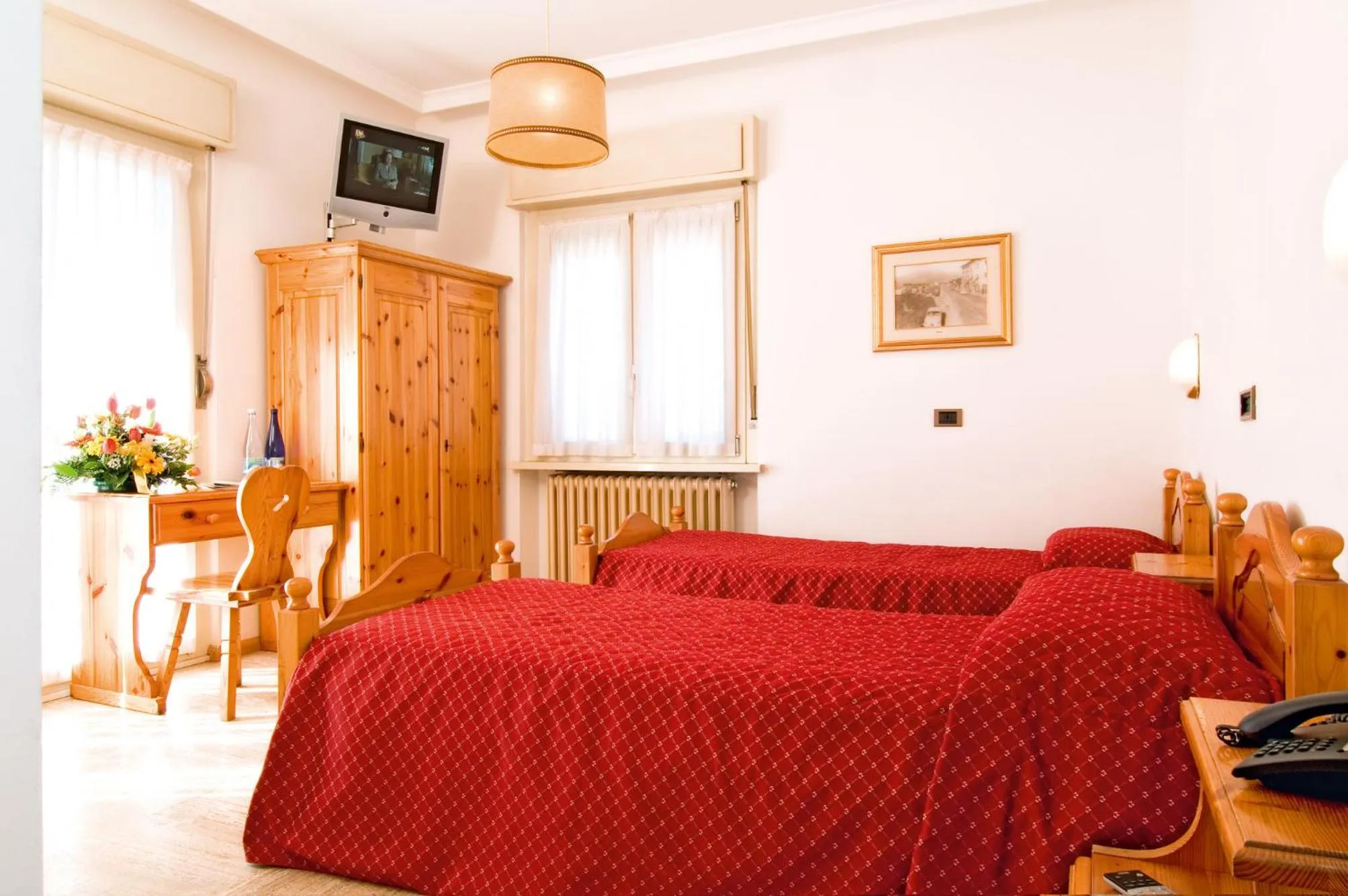 Bedroom, Bed in Hotel Ristorante Alla Nave