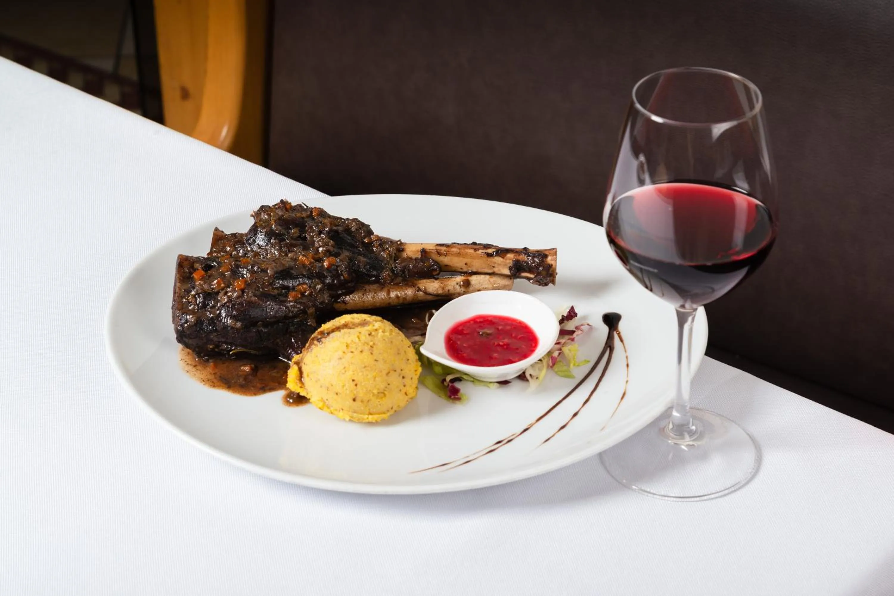 Food close-up in Hotel Ristorante Alla Nave