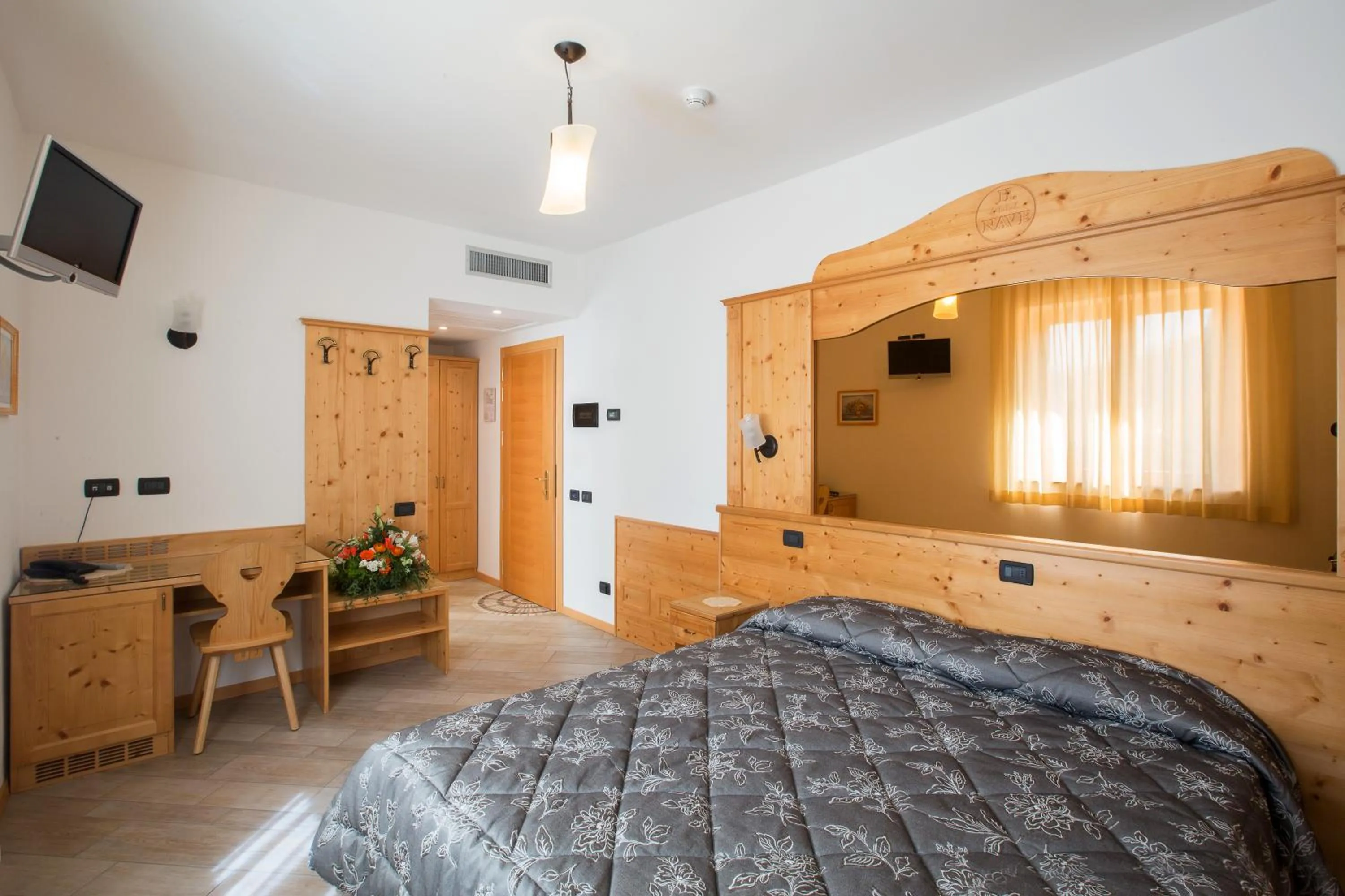 Bedroom, Bed in Hotel Ristorante Alla Nave