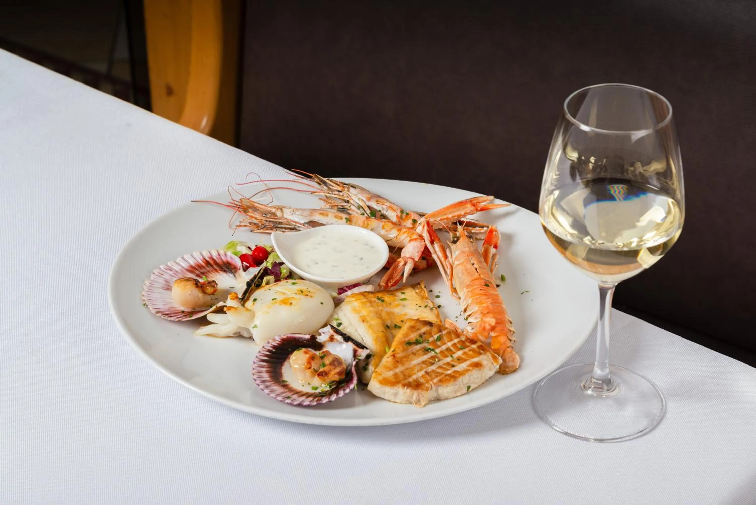 Food and drinks in Hotel Ristorante Alla Nave