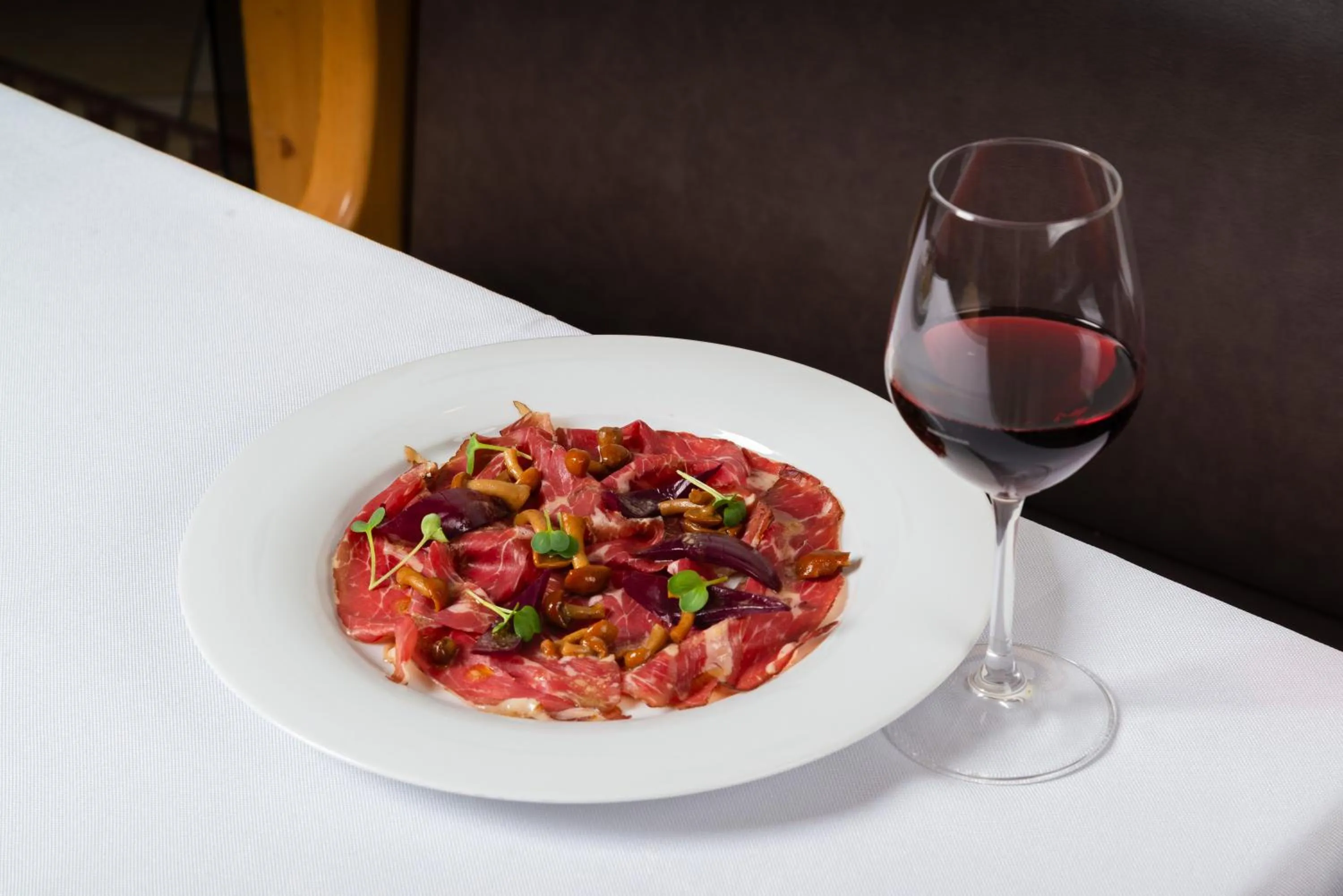 Food and drinks in Hotel Ristorante Alla Nave