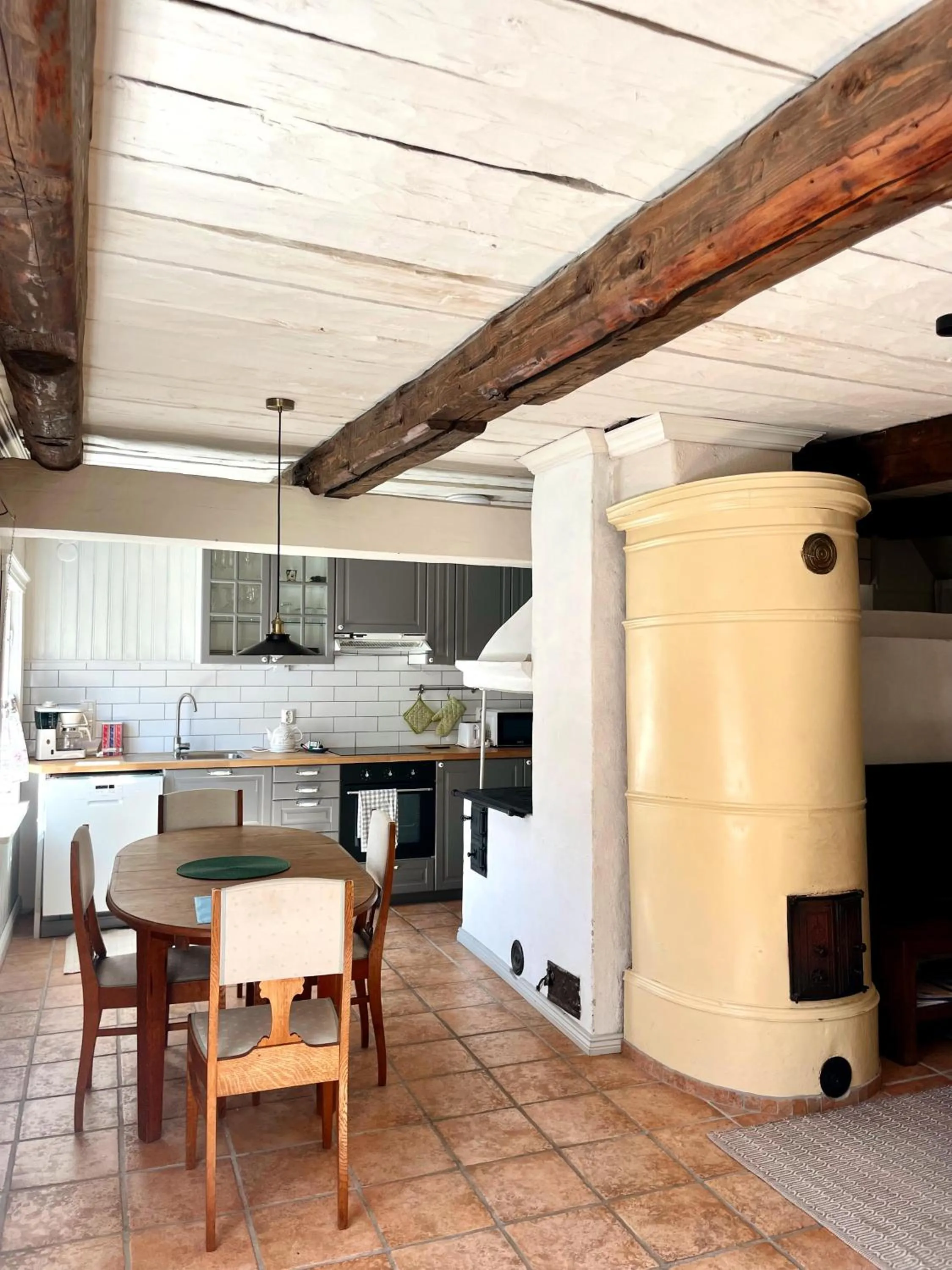 kitchen in Old Town B&B Ida-Maria
