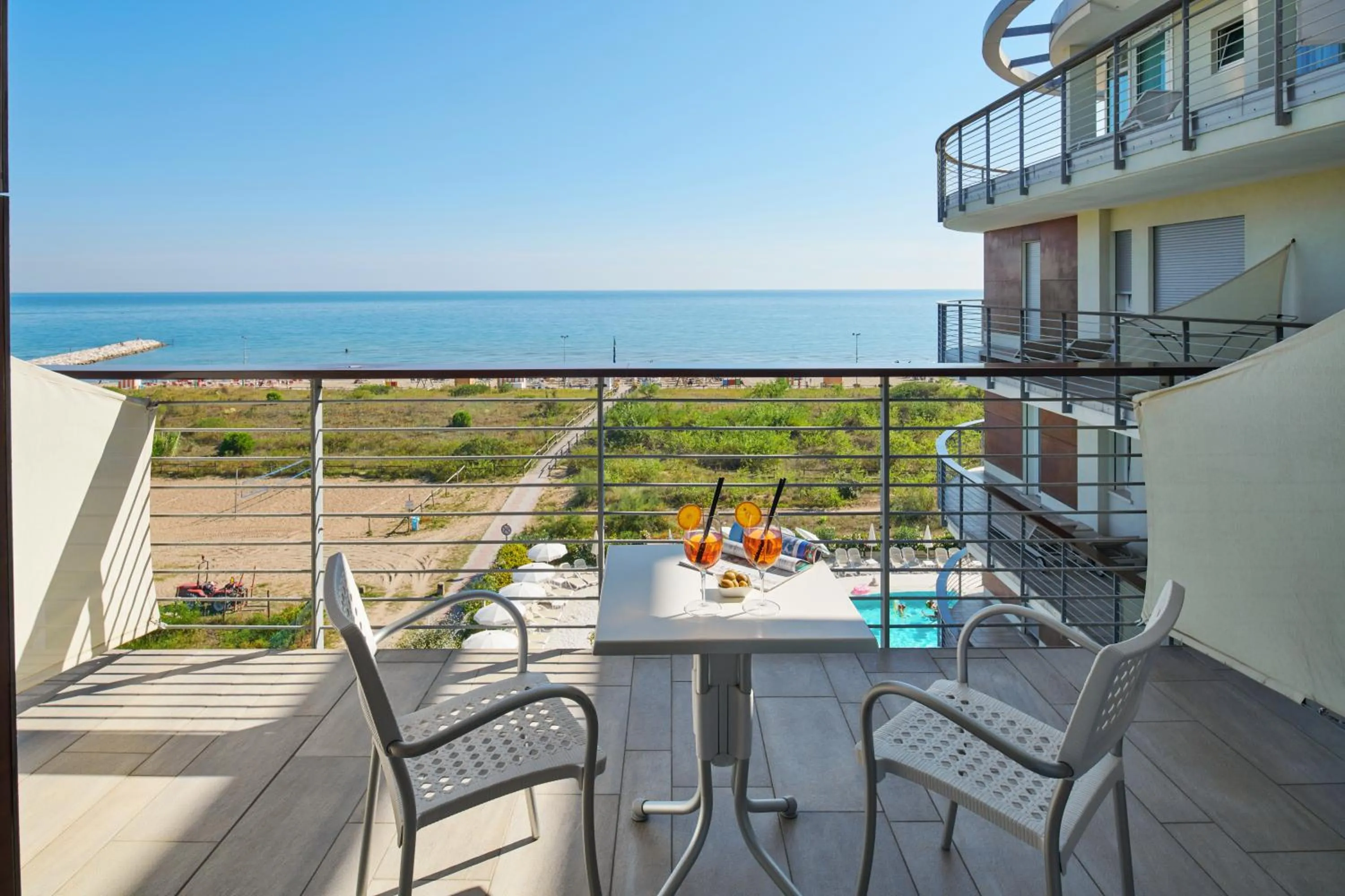 Sea view in Jesolopalace Hotel & Aparthotel