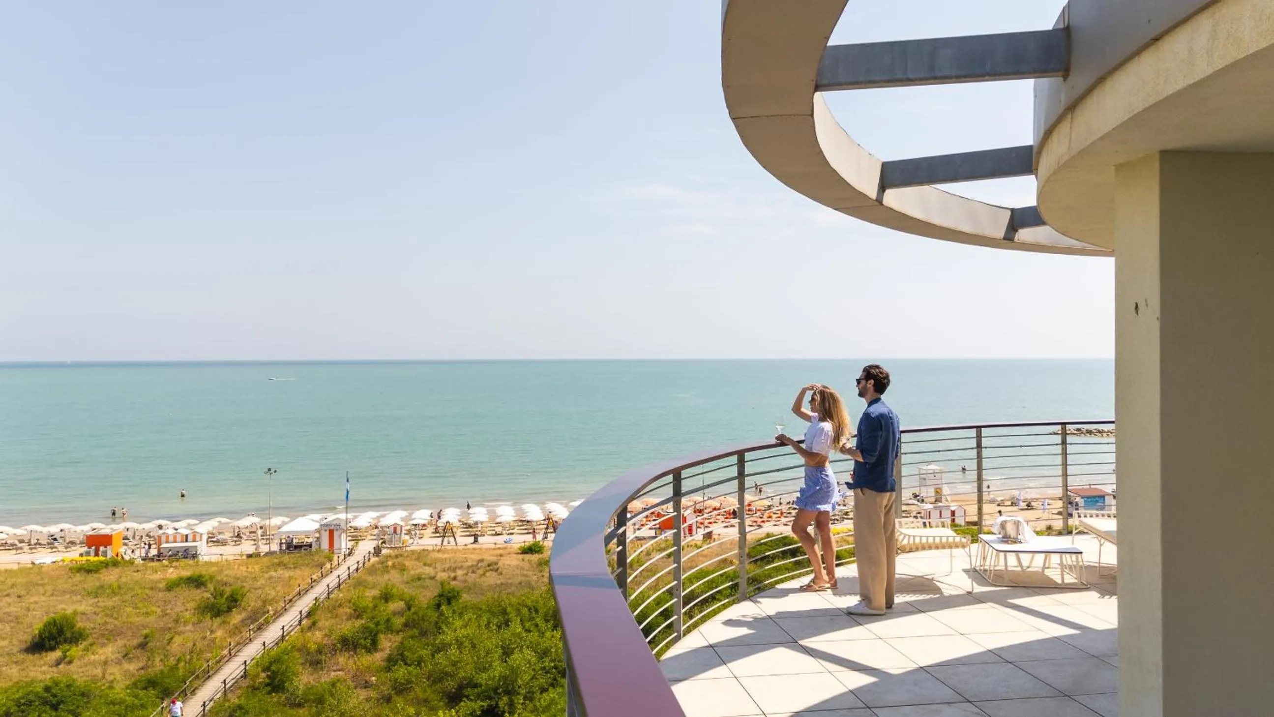 Sea view in Jesolopalace Hotel & Aparthotel