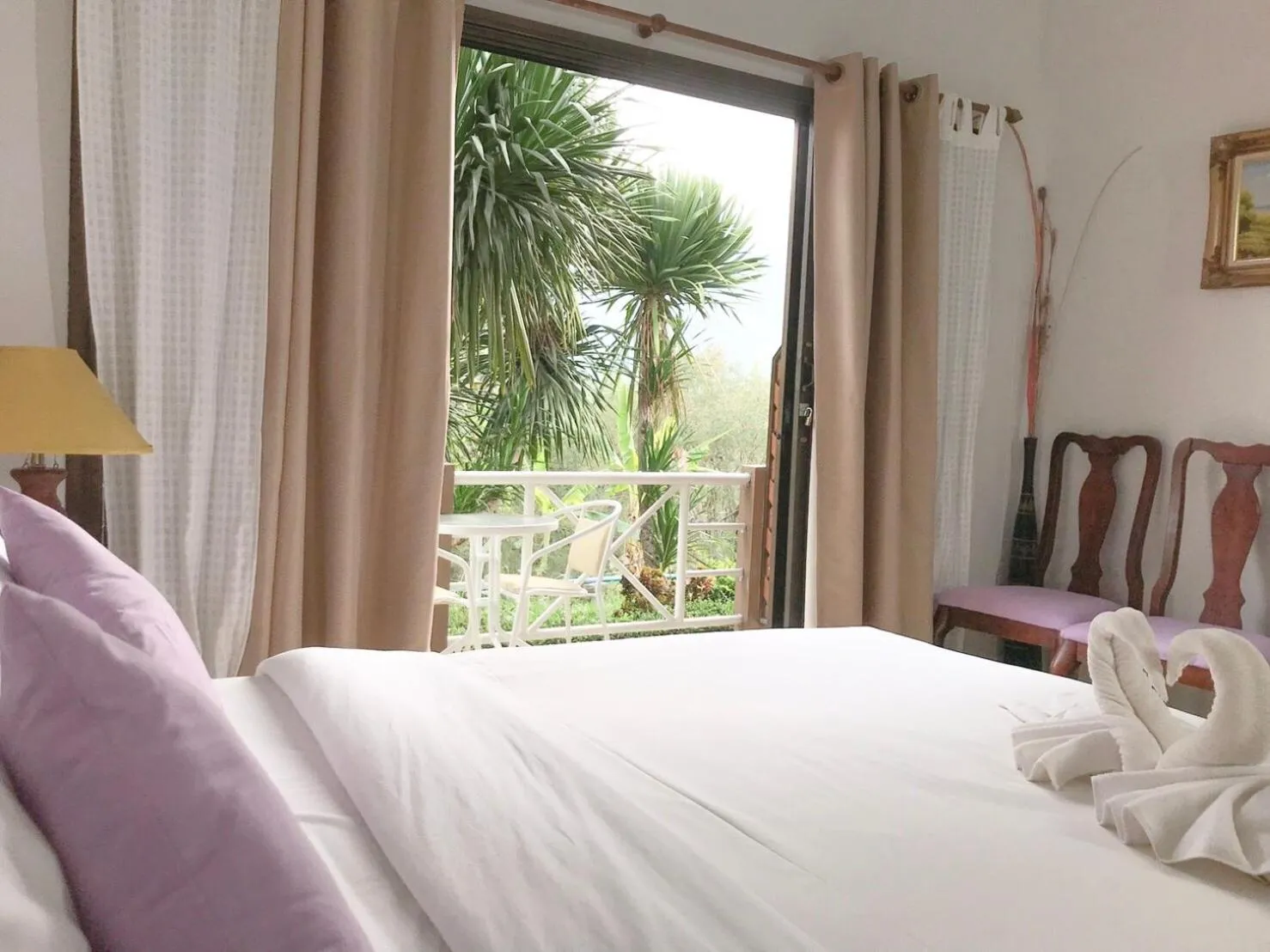 Bed in Phurua Bussaba Resort & Spa