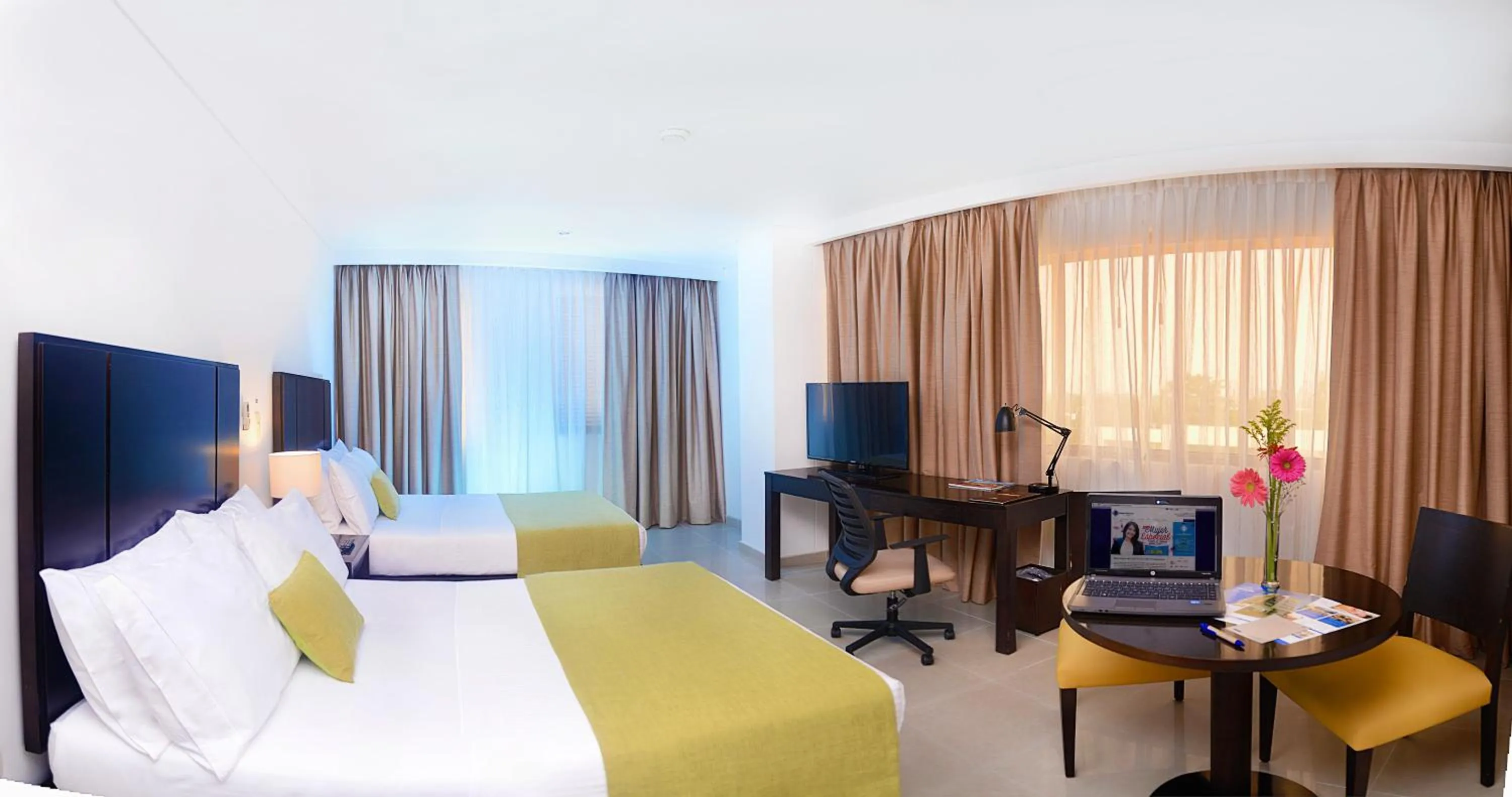 Bed in Hotel Millenium Barrancabermeja