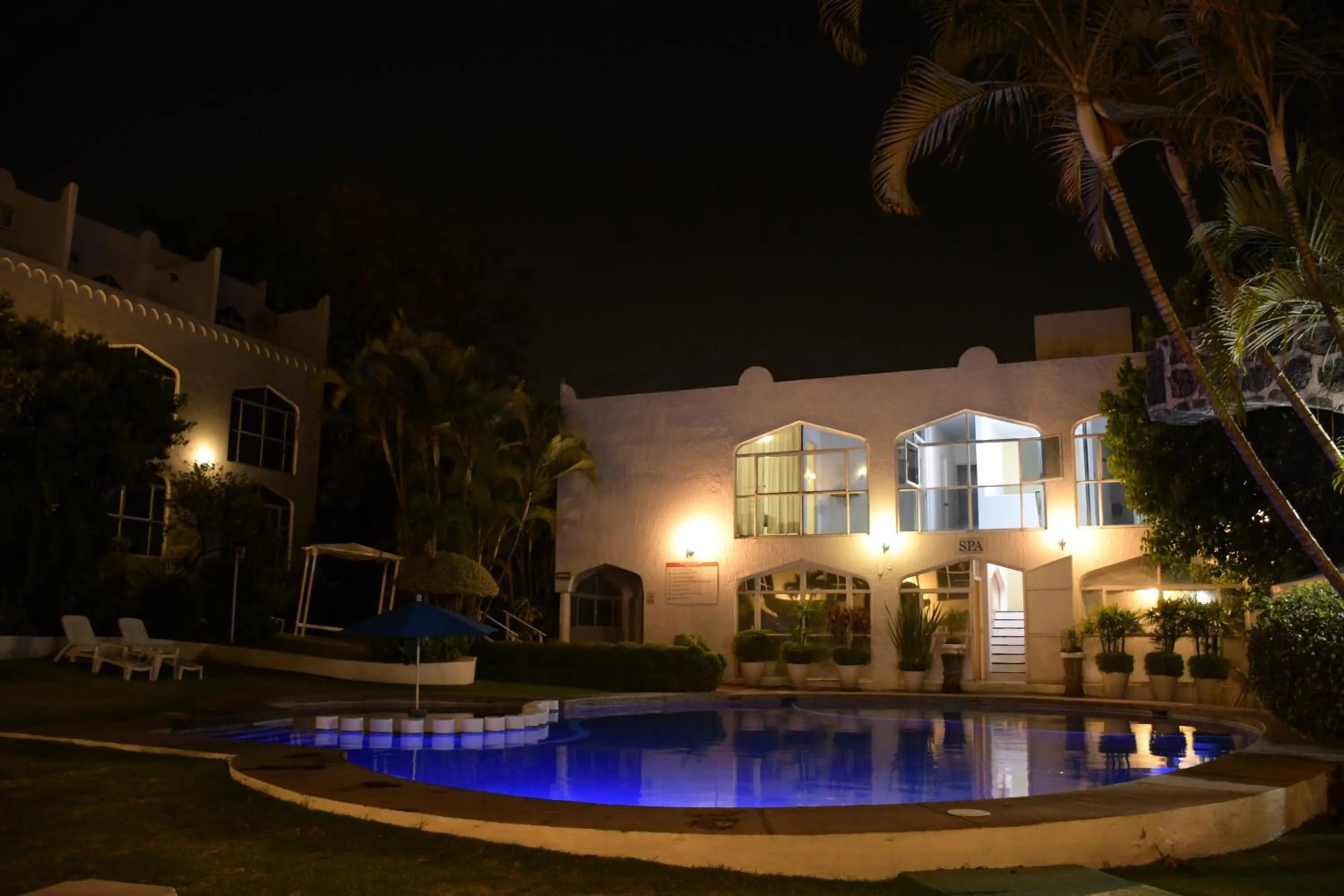 Night in Villa Bejar Cuernavaca