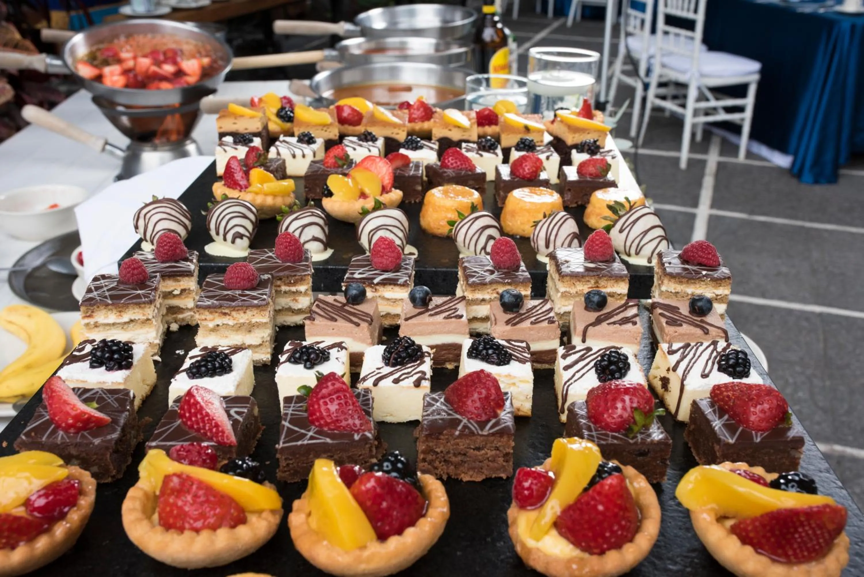 Buffet breakfast in Villa Bejar Cuernavaca