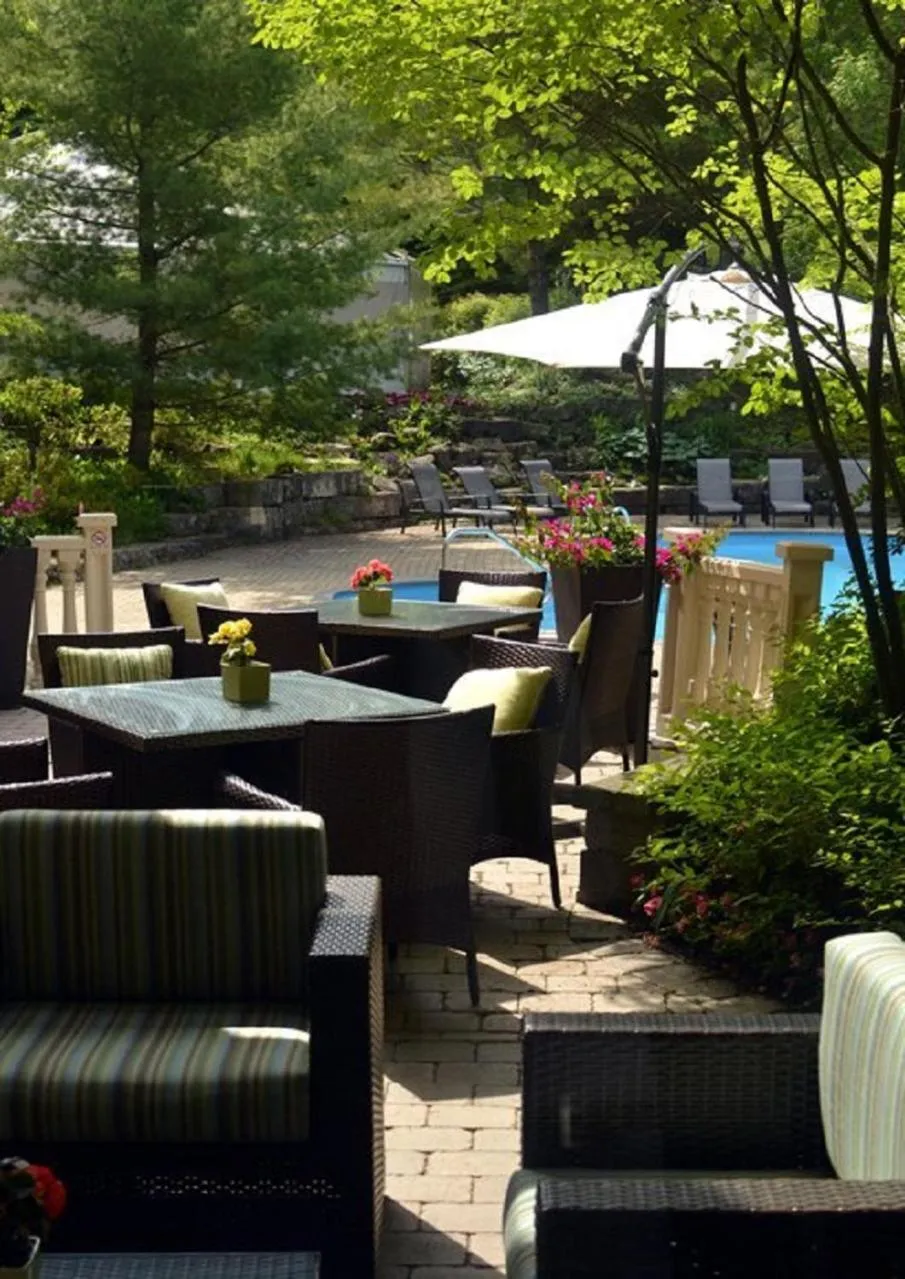 Patio in Hockley Valley Resort
