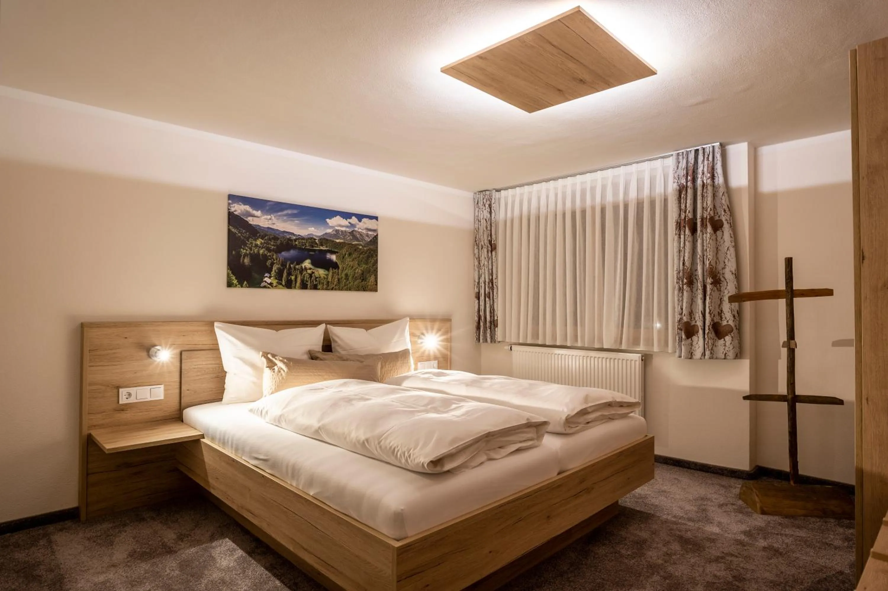 Bedroom, Bed in Haus am Rank