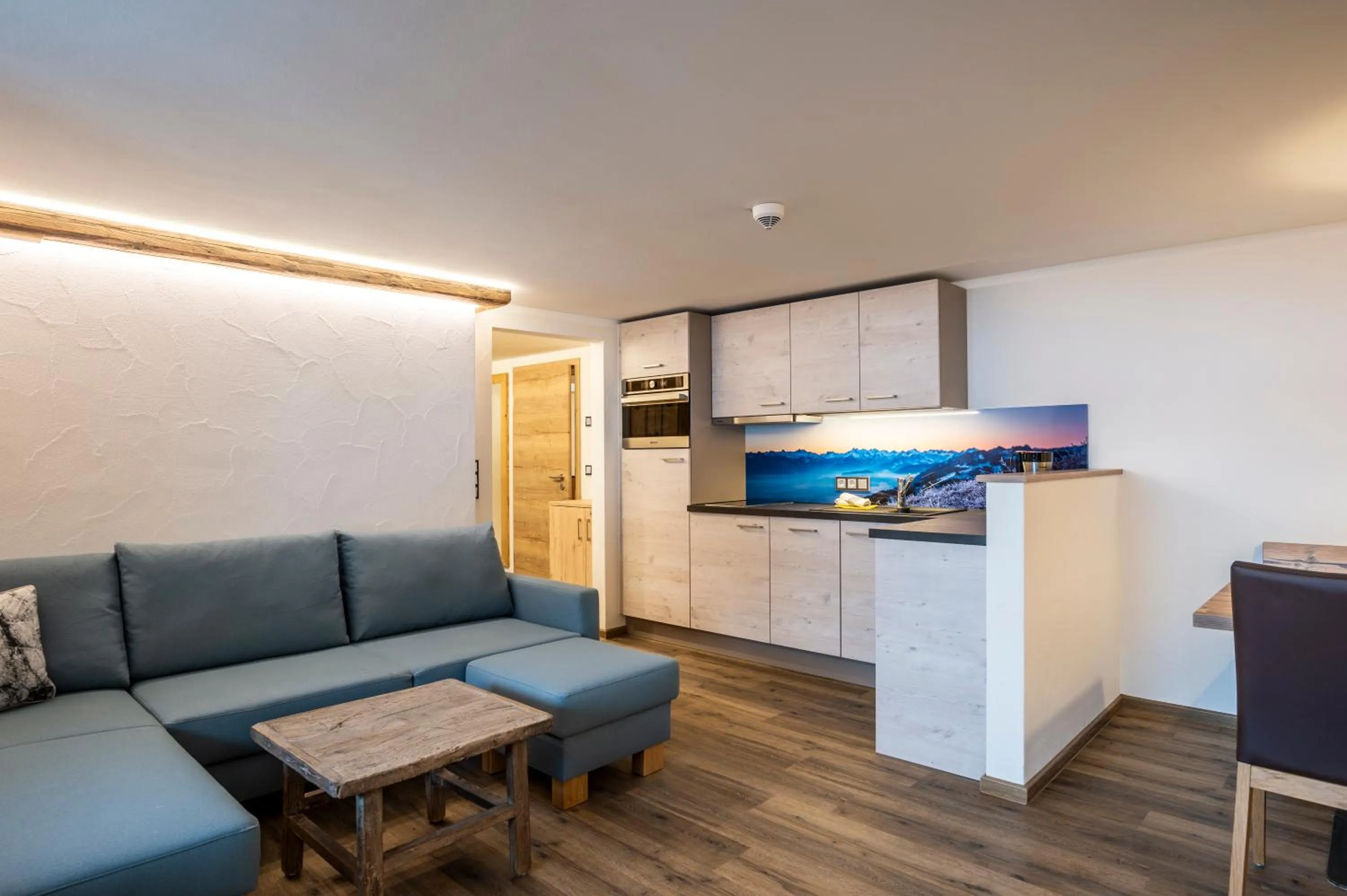 Kitchen or kitchenette in Haus am Rank