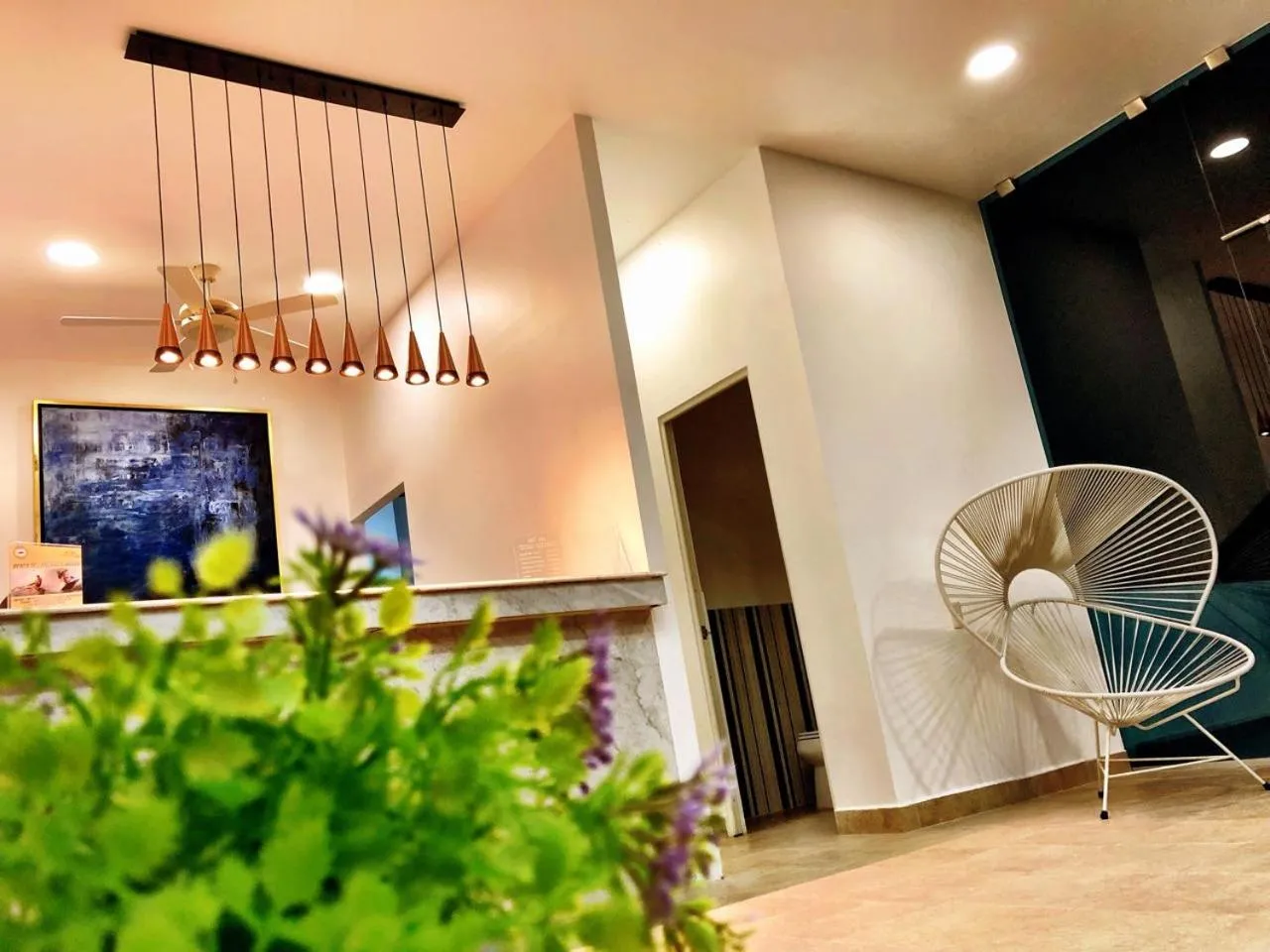 Lobby or reception in Villa Bejar Tequesquitengo