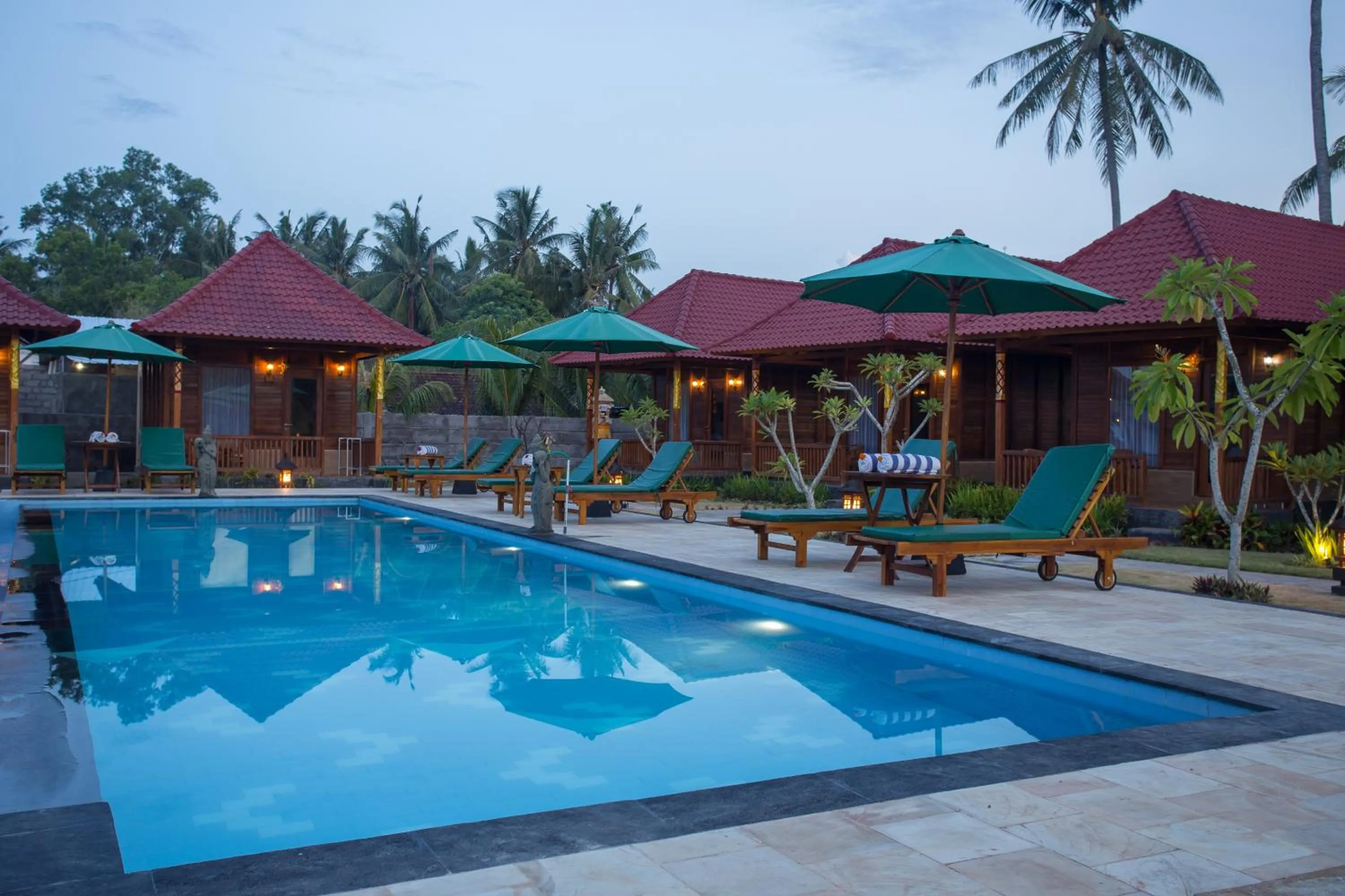 Property building in Rijet Villa Beach & Restaurant