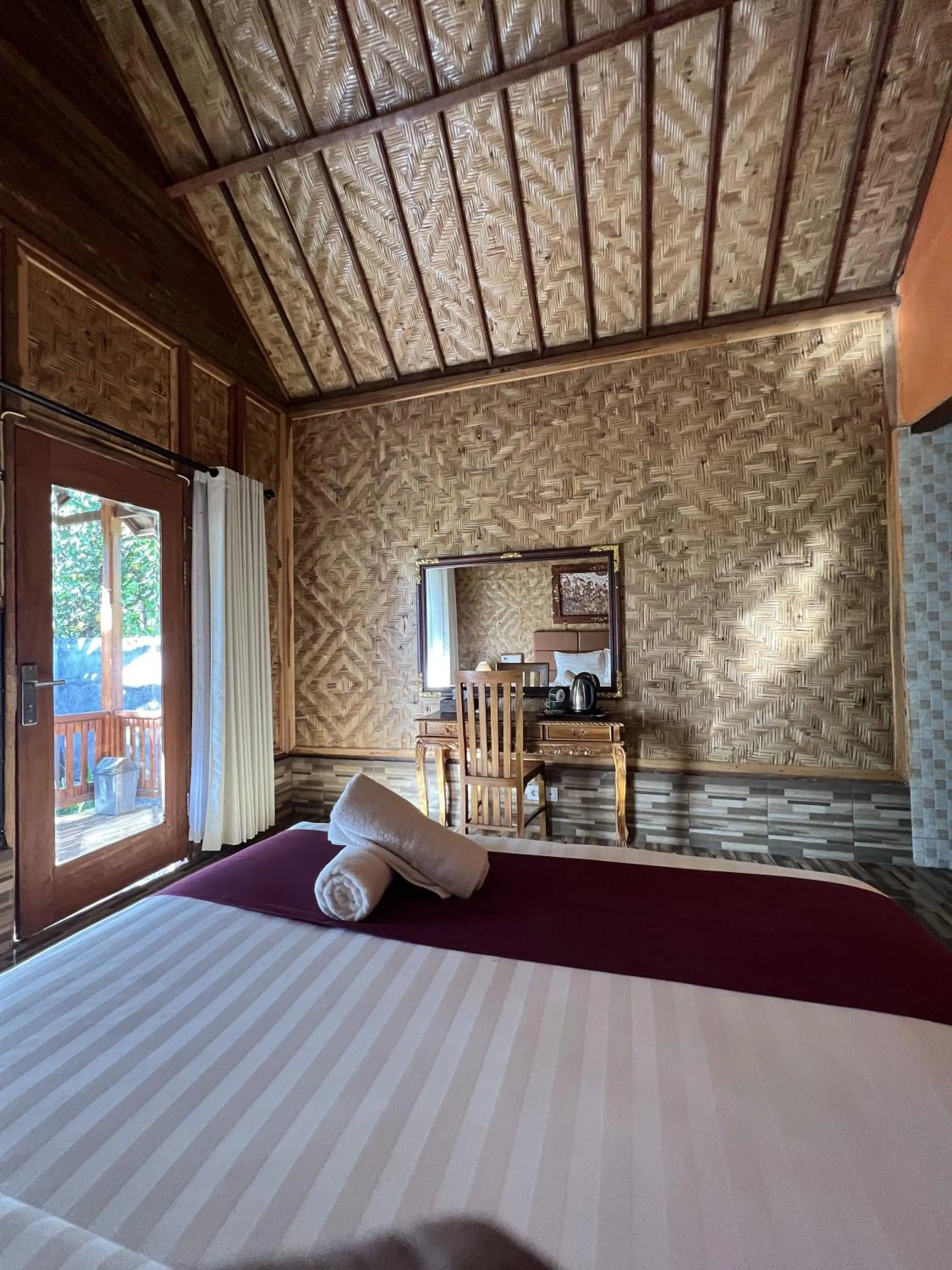 Bedroom, Bed in Rijet Villa Beach & Restaurant