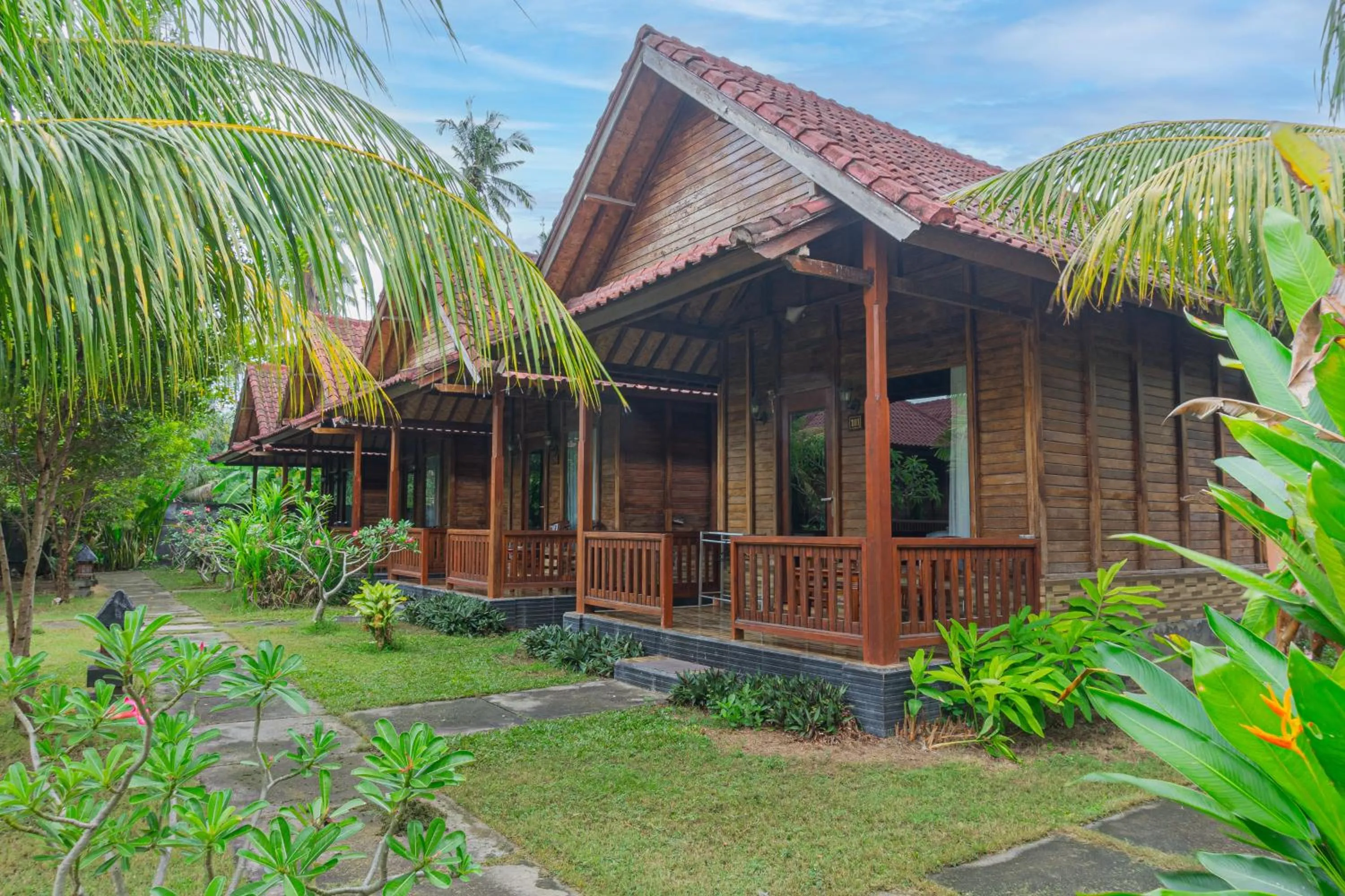 Property building in Rijet Villa Beach & Restaurant