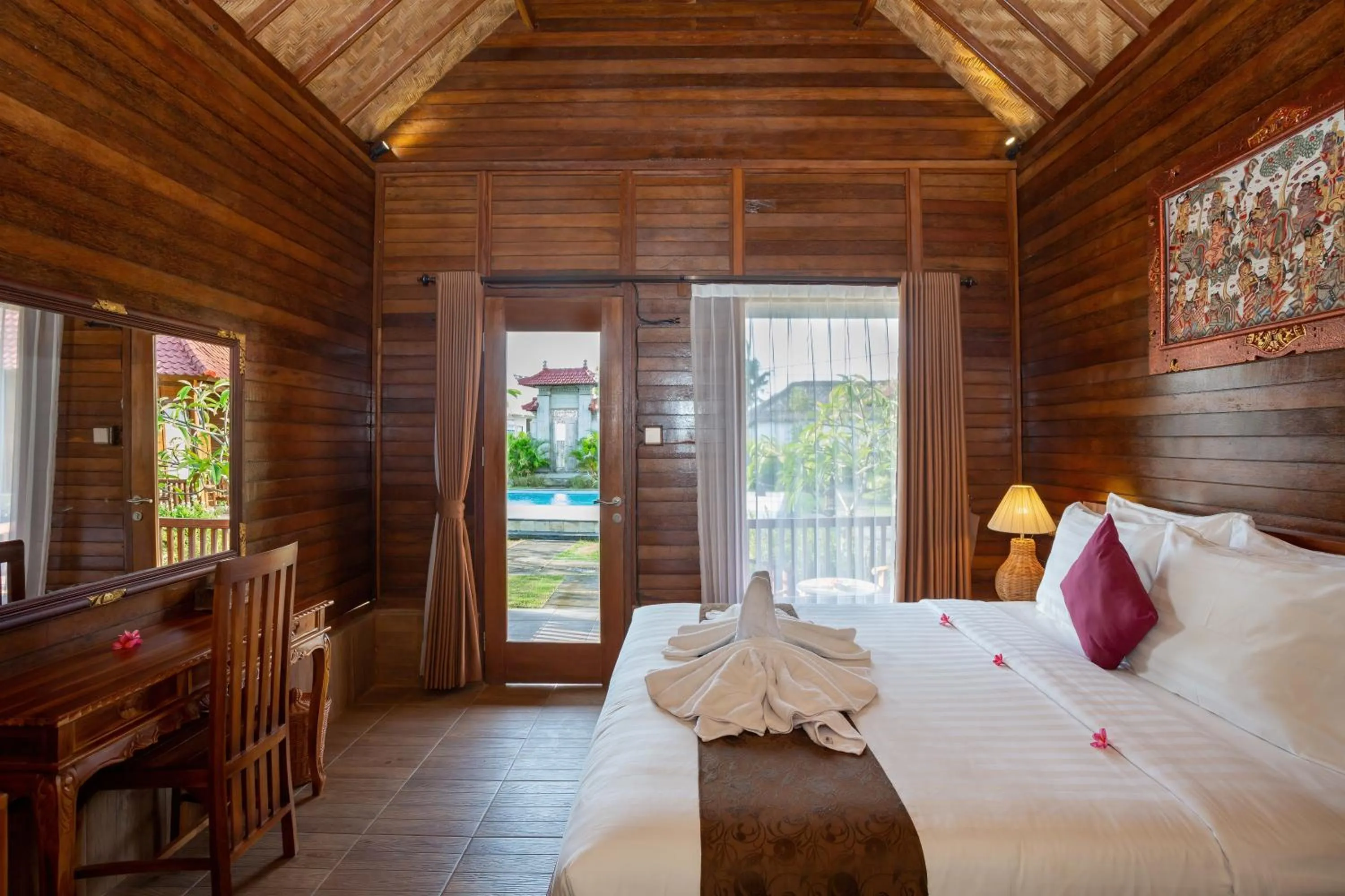 Photo of the whole room, Bed in Rijet Villa Beach & Restaurant