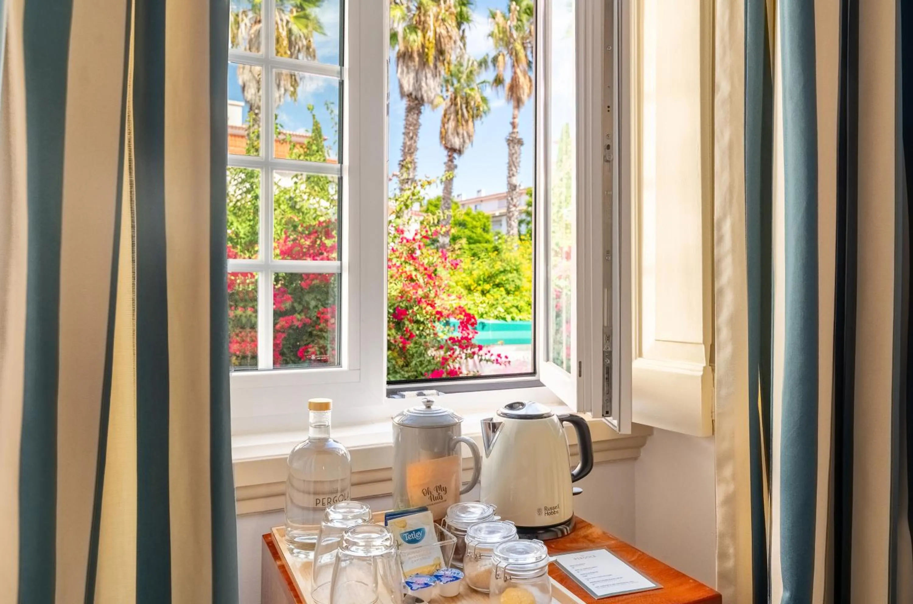 Garden view in Pergola Boutique Hotel