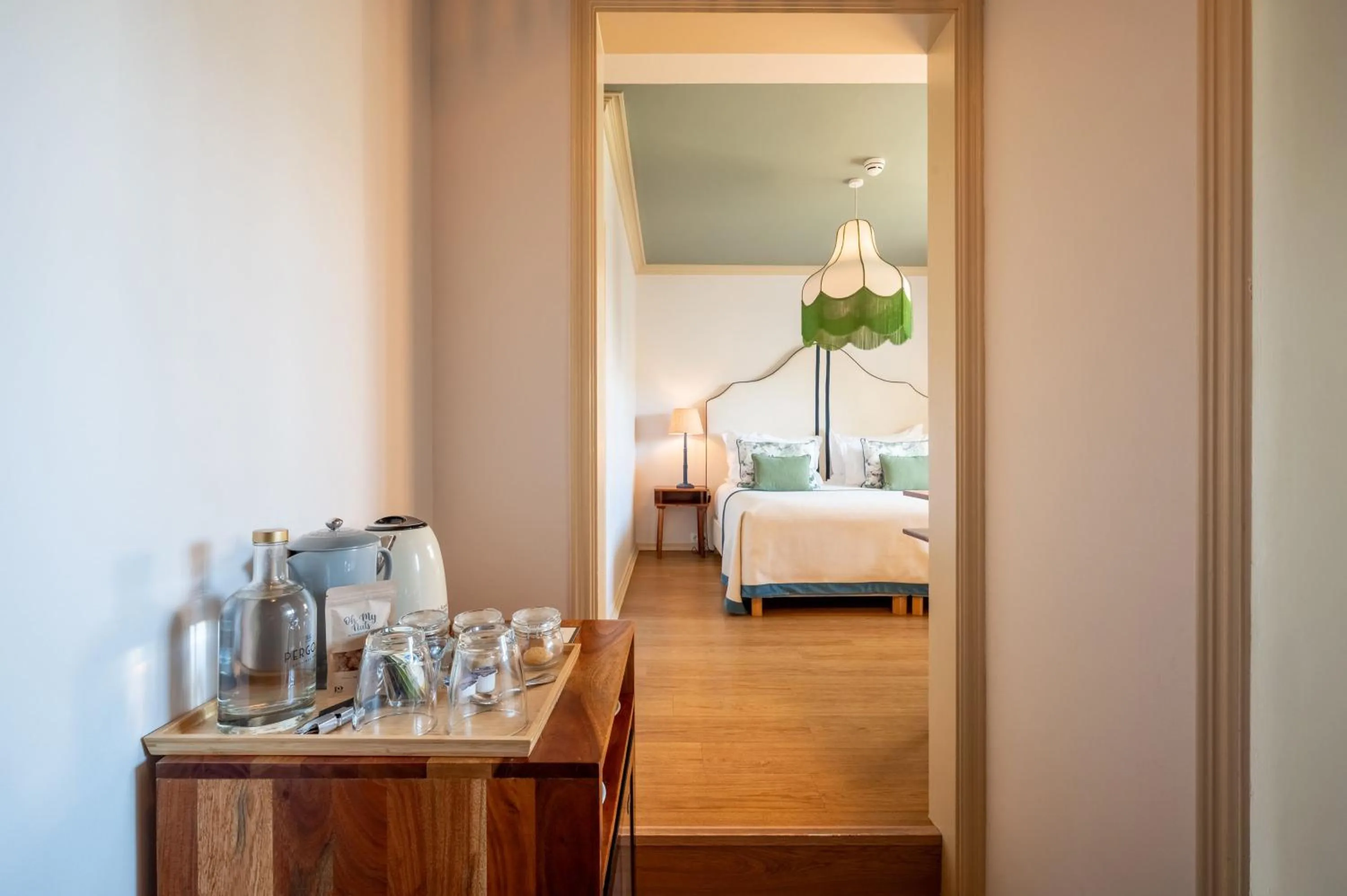 Bed in Pergola Boutique Hotel