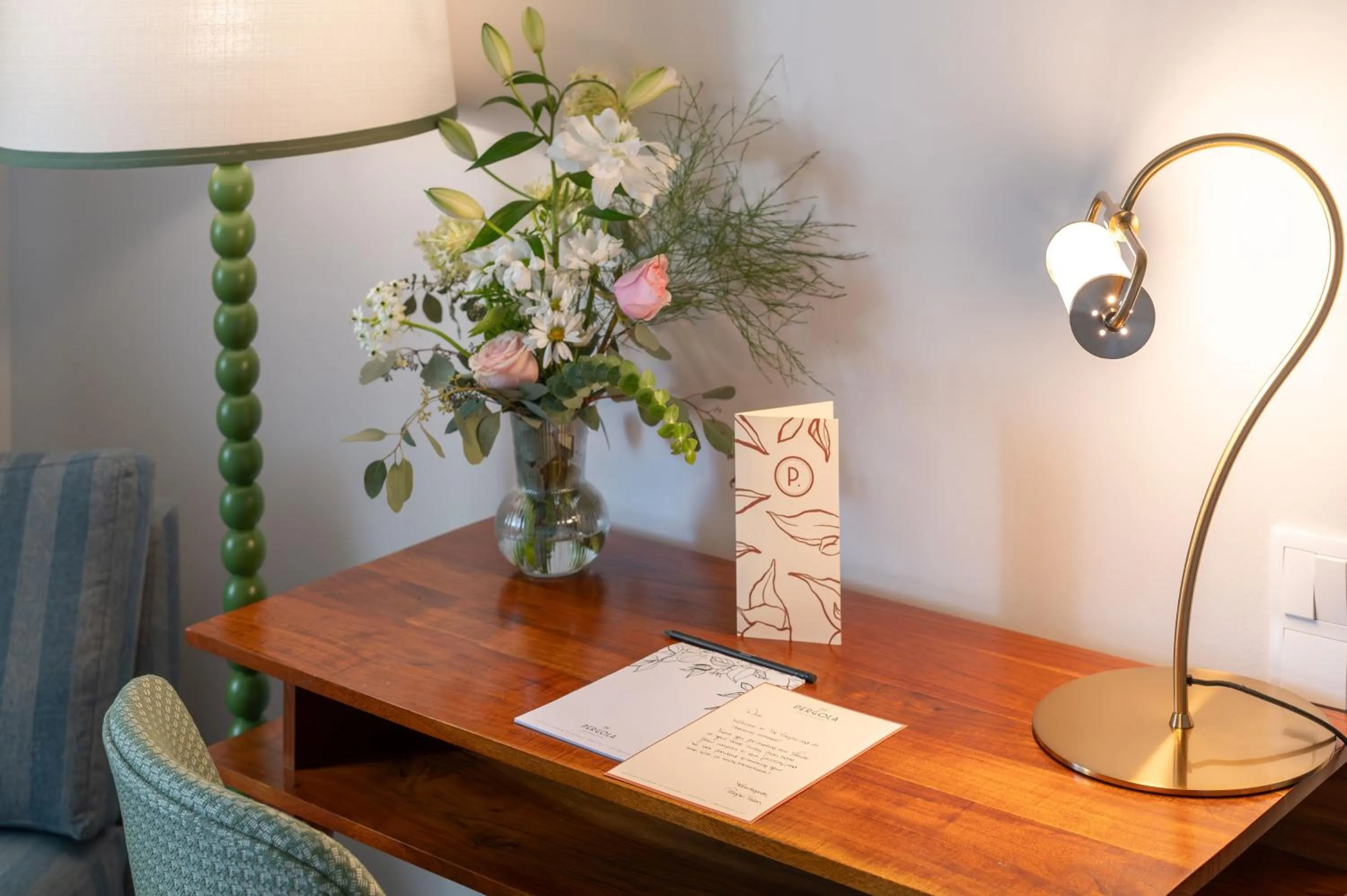 Decorative detail in Pergola Boutique Hotel