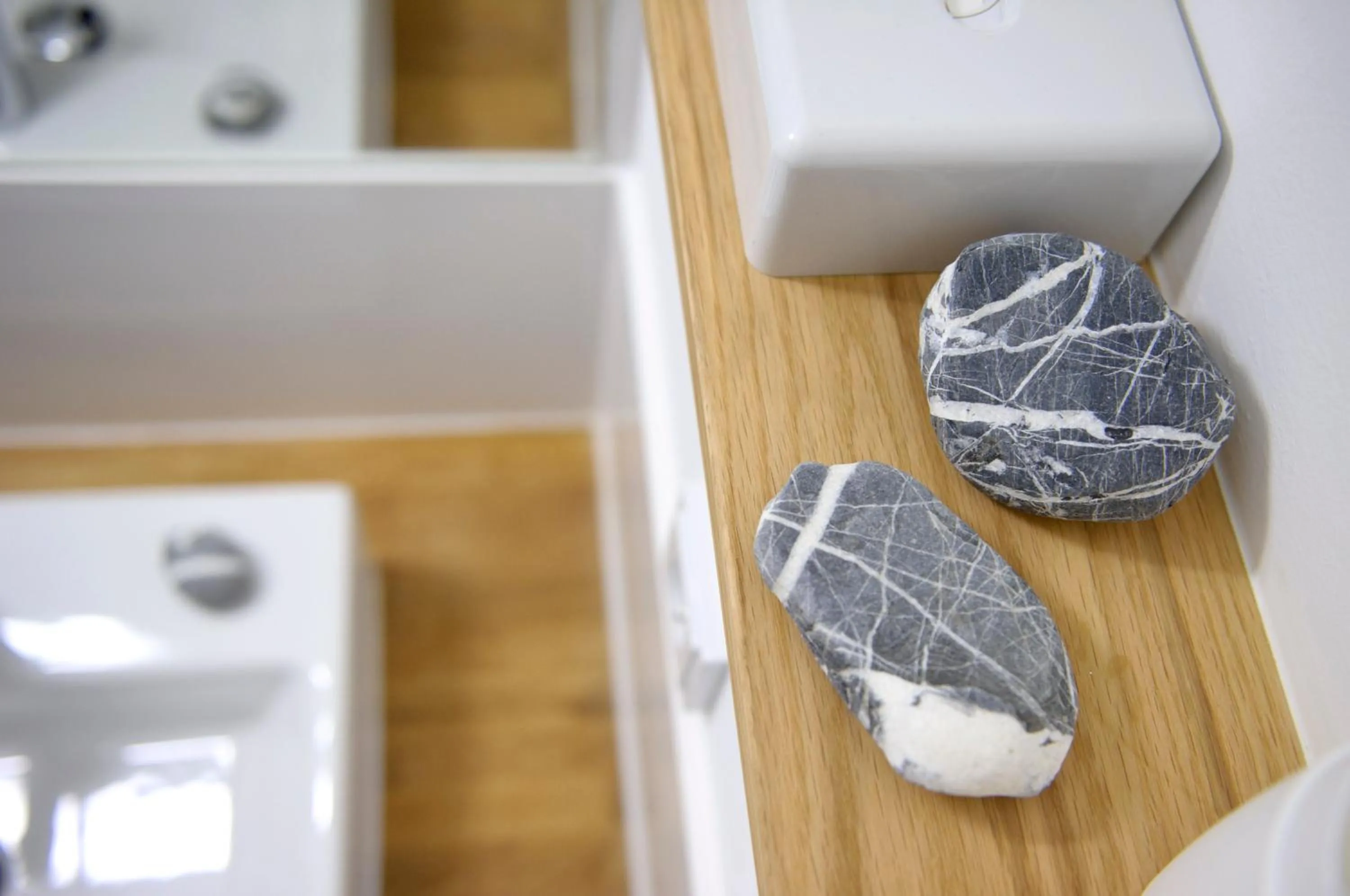 Bathroom in einzigartig - Das kleine Hotel im Wasserviertel