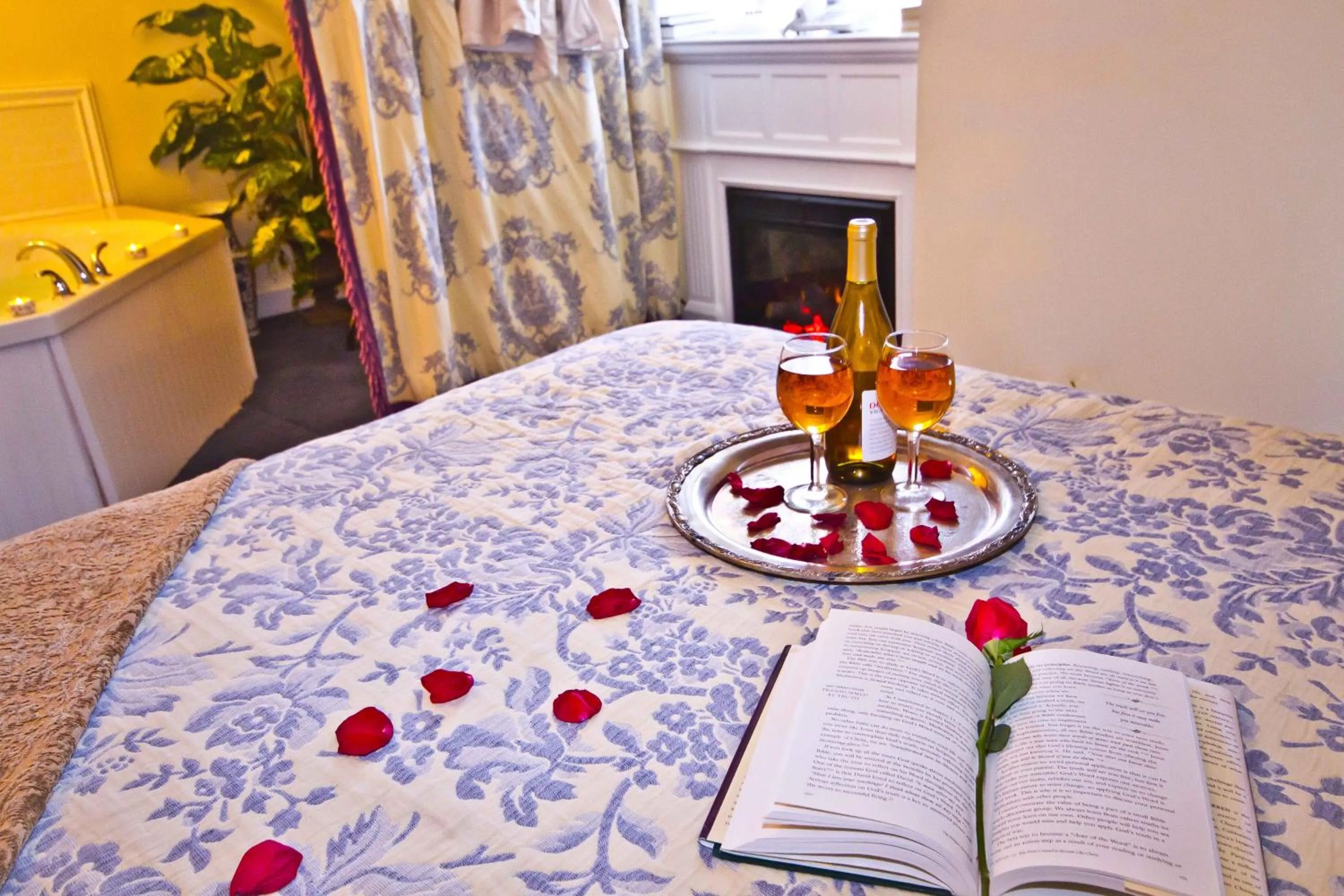 Bed in Elk Forge Bed and Breakfast