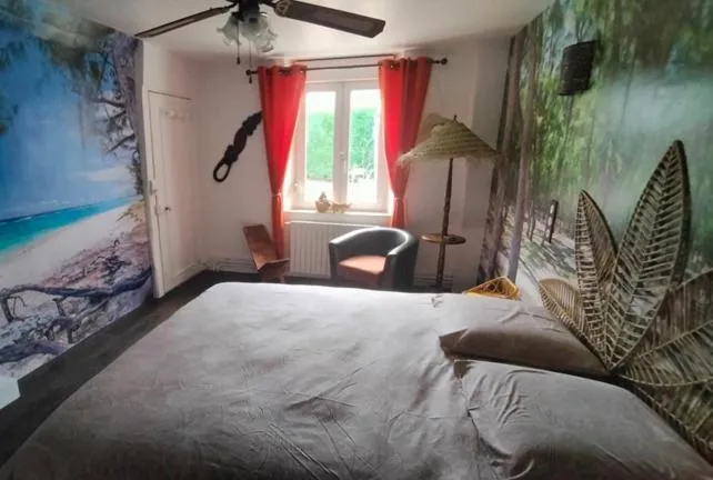 Bed in Chez Aurélia - Chambres & Table d'hôtes