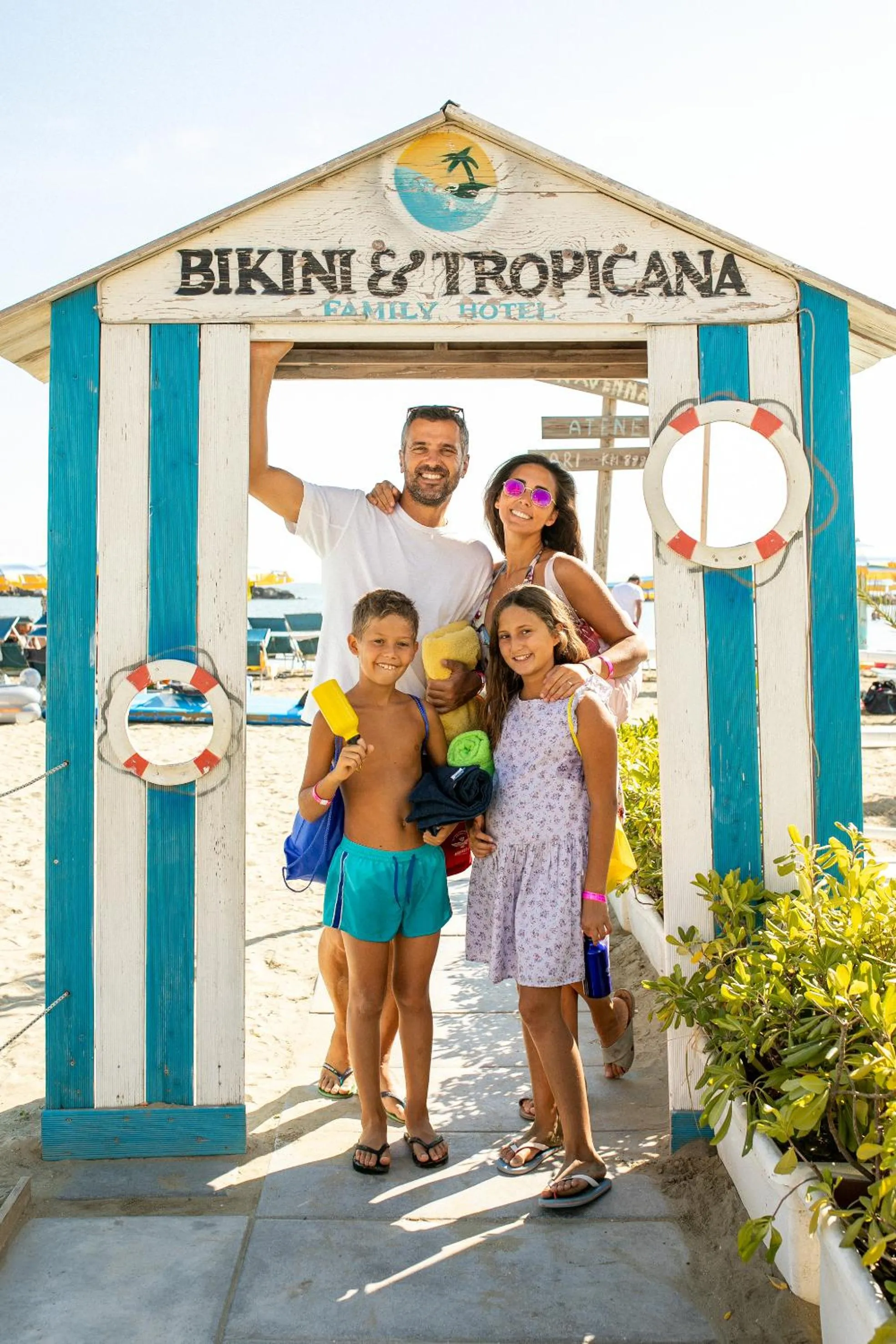 Day in Bikini Tropicana Family Hotel