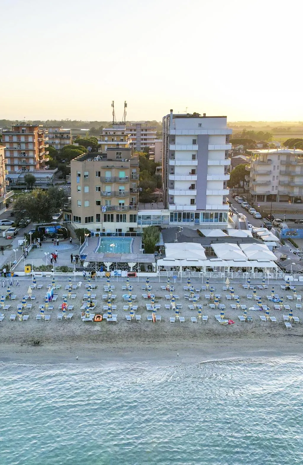 Property building in Bikini Tropicana Family Hotel