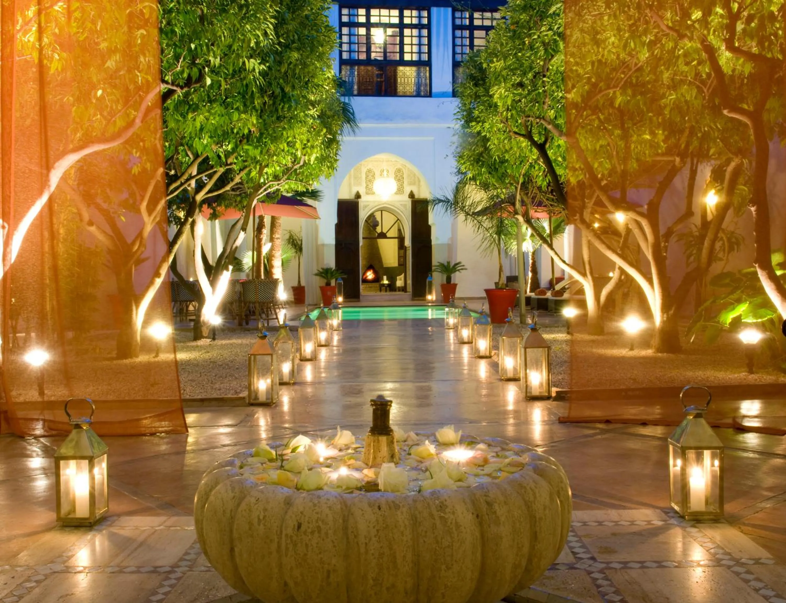 Patio in Riad Charaï