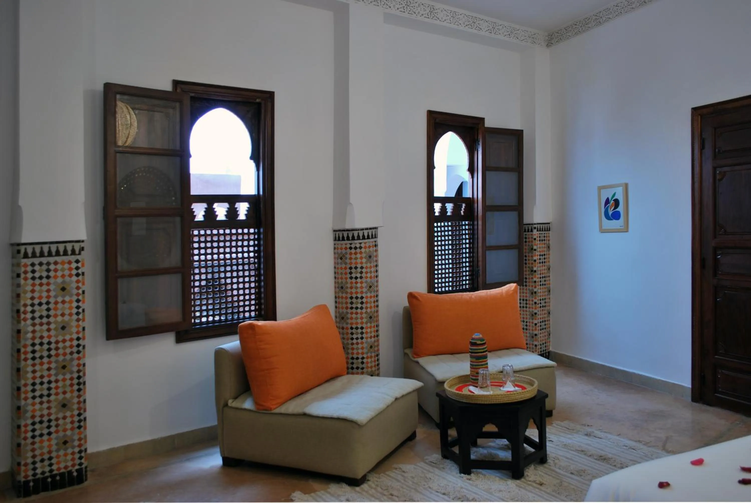 Seating area in Riad Charaï