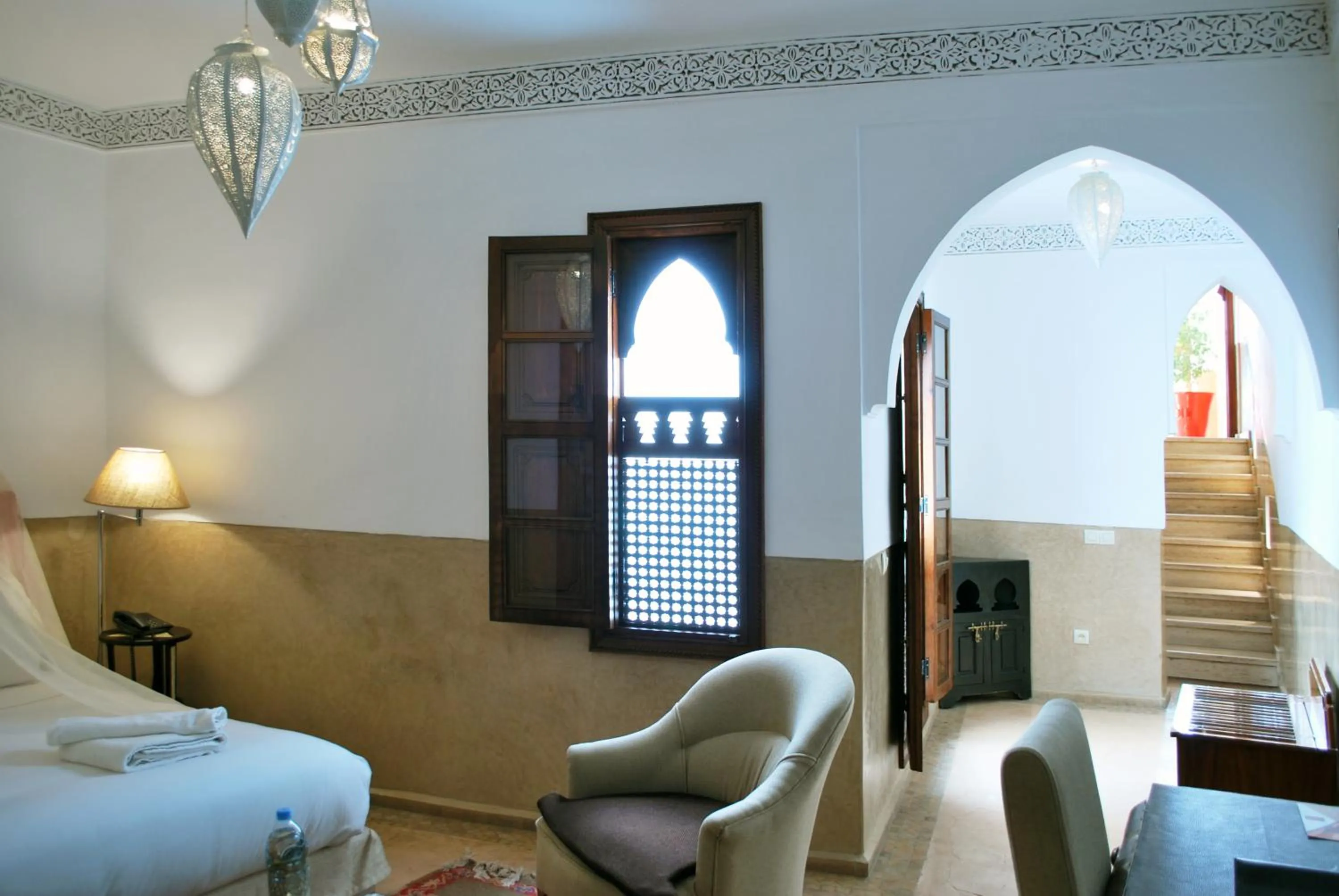 Photo of the whole room, Bed in Riad Charaï