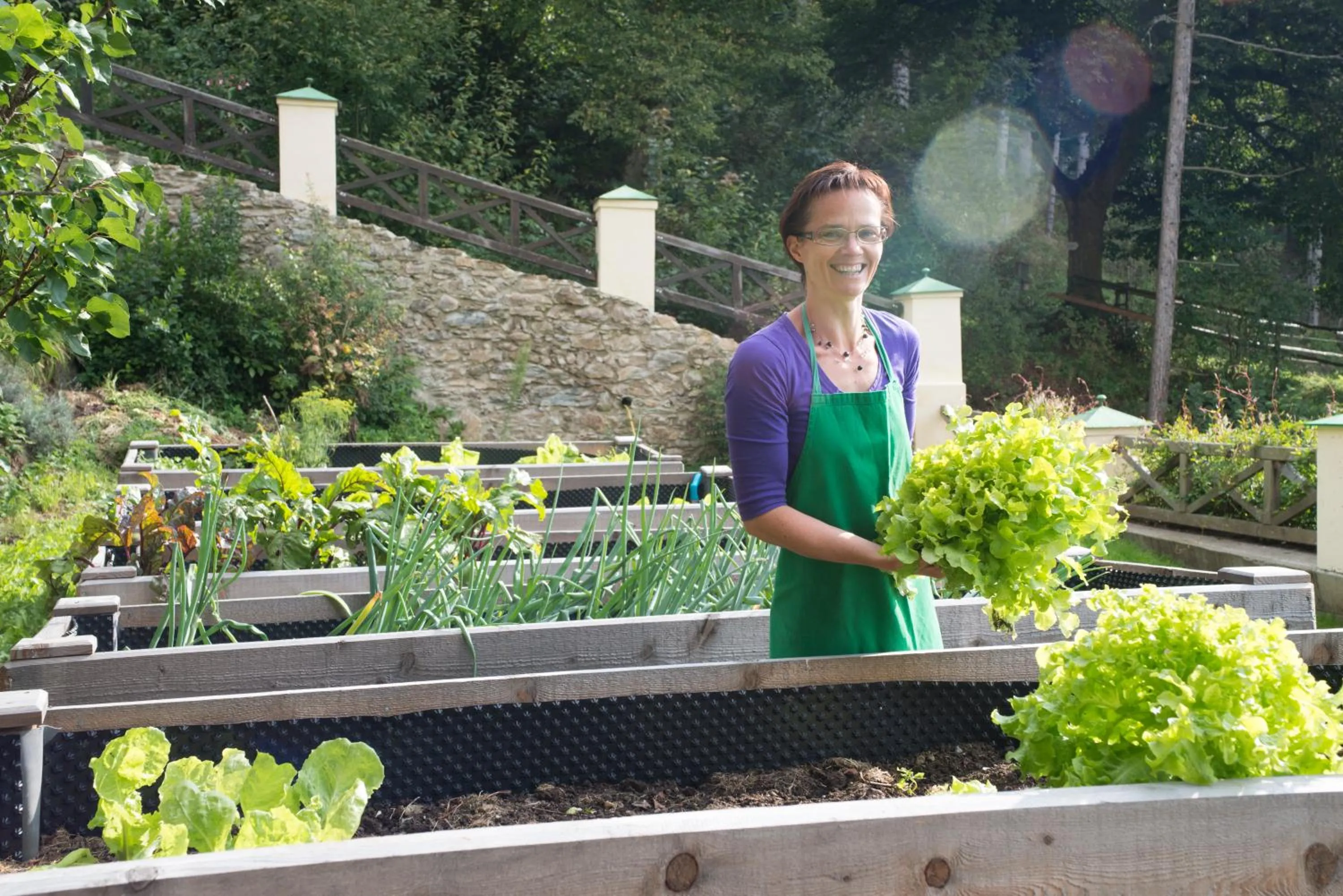 Garden in Hotel Landsitz Pichlschloss